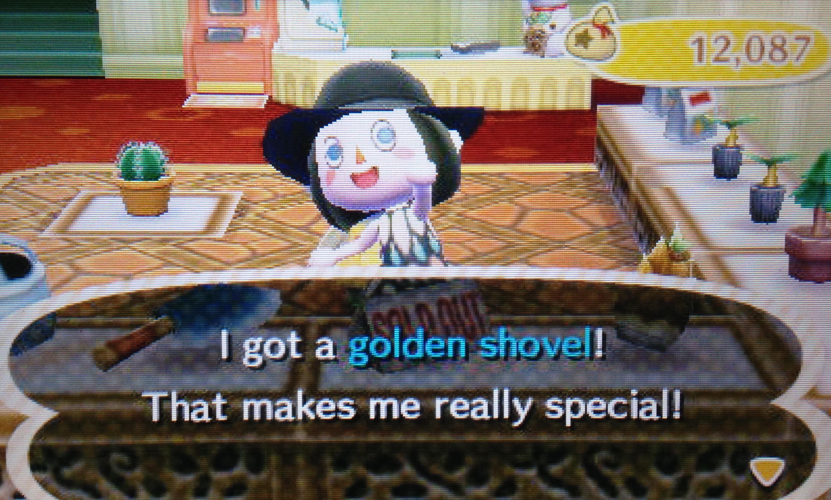 The Golden Shovel! Finally!! AnimalCrossing