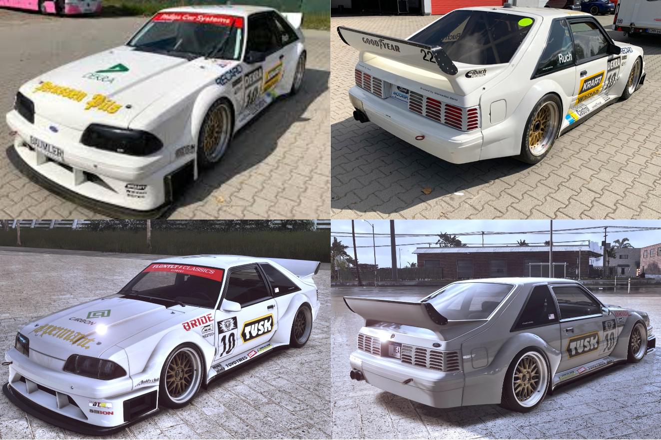 Fox Mustang Wide Body Kit