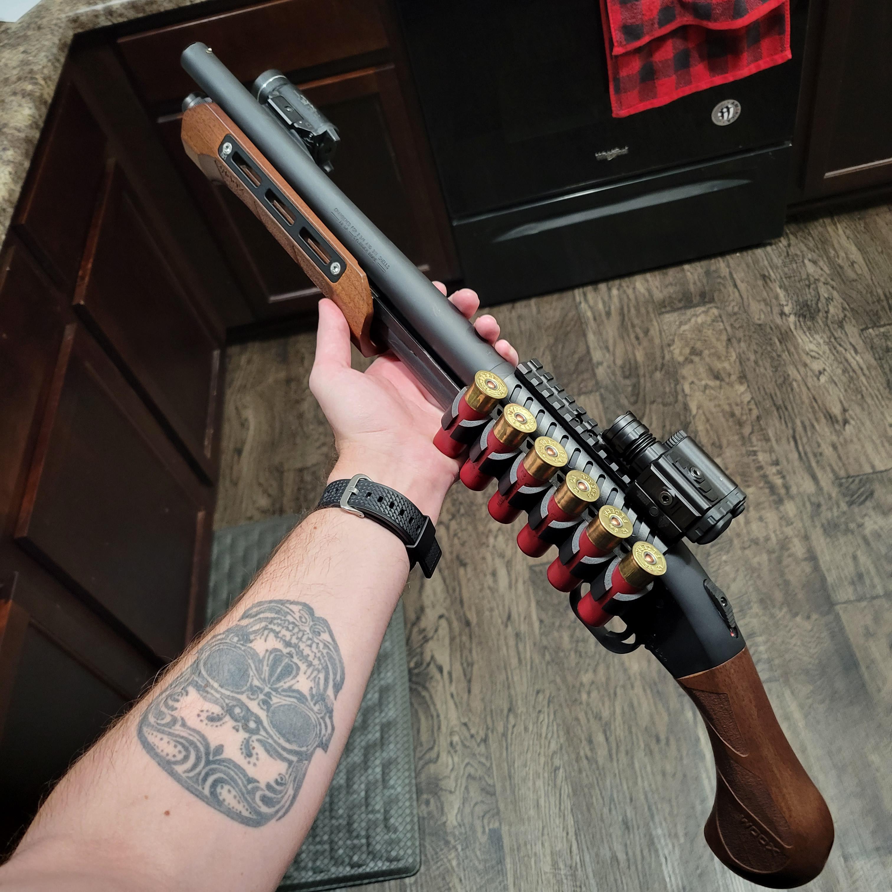 Mossberg 590 shockwave with woox furniture r/GunPorn
