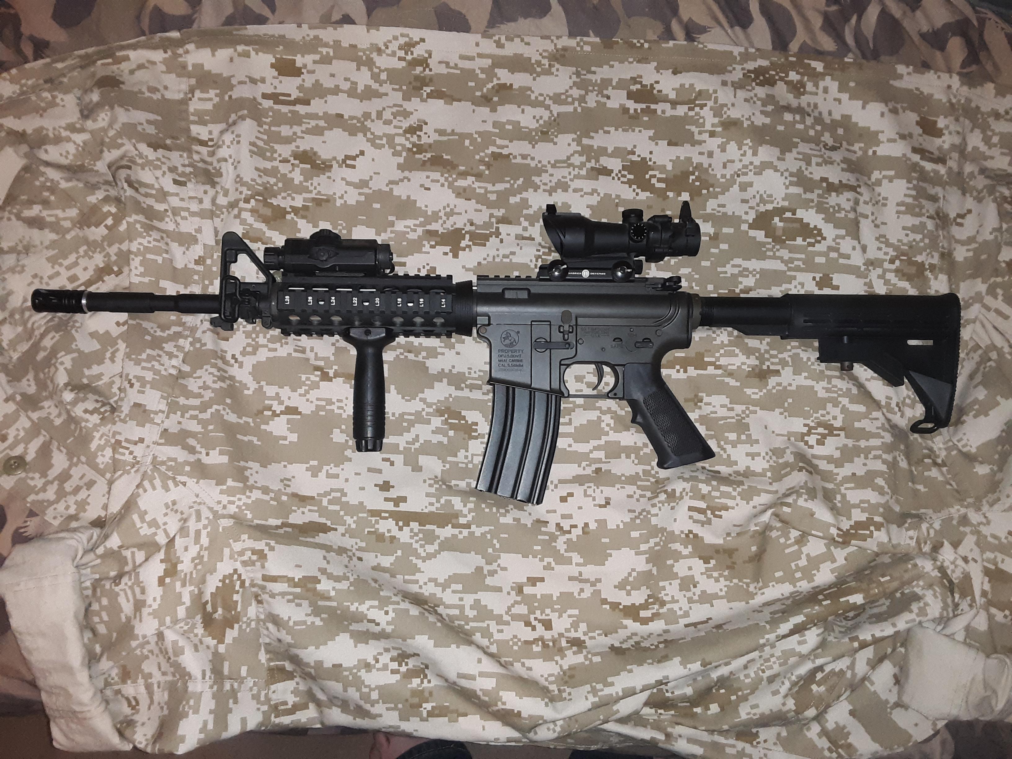 My Colt Licensed M4A1 by king arms r/airsoft