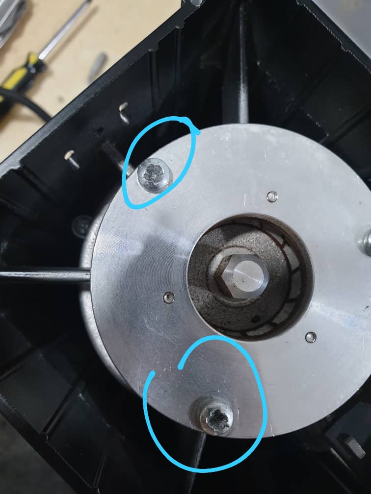 Eureka Grinder Stripped Screw r/espresso