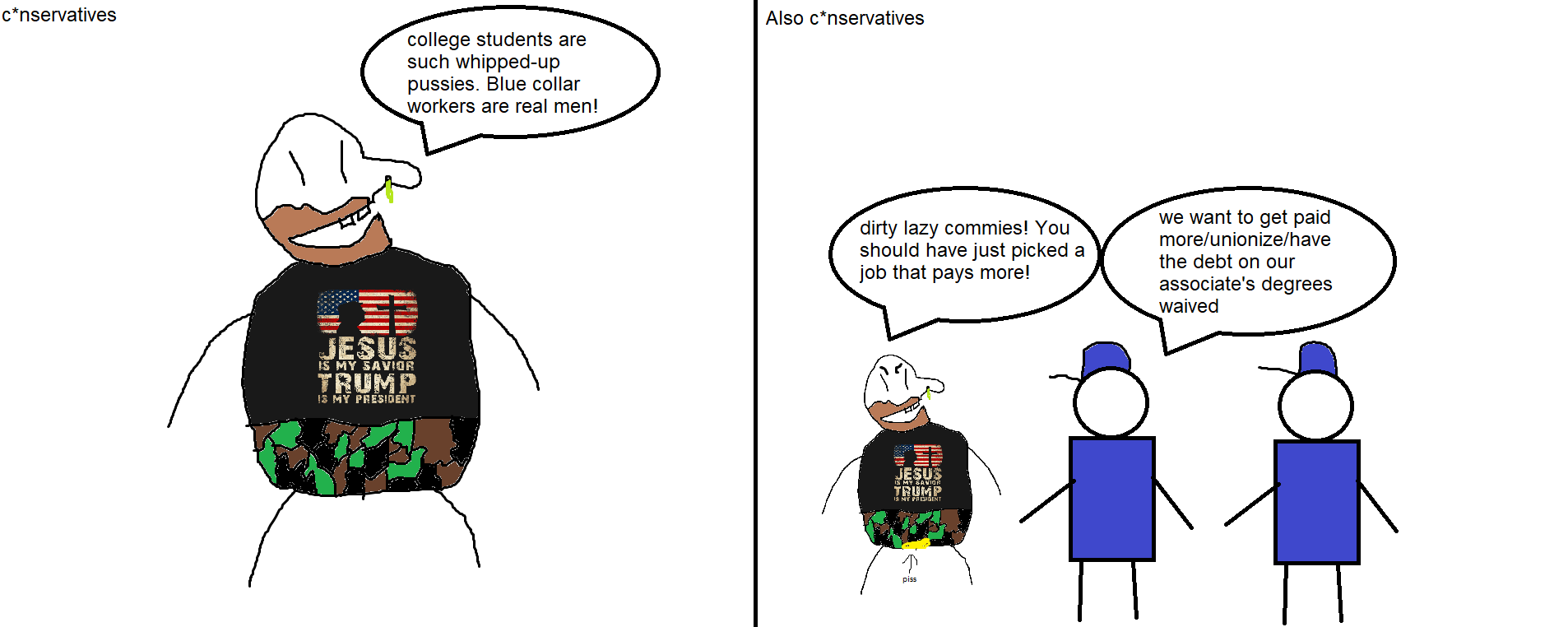 yeah i just learned how to shrink images in ms paint, how could you tell? r/SmugIdeologyMan