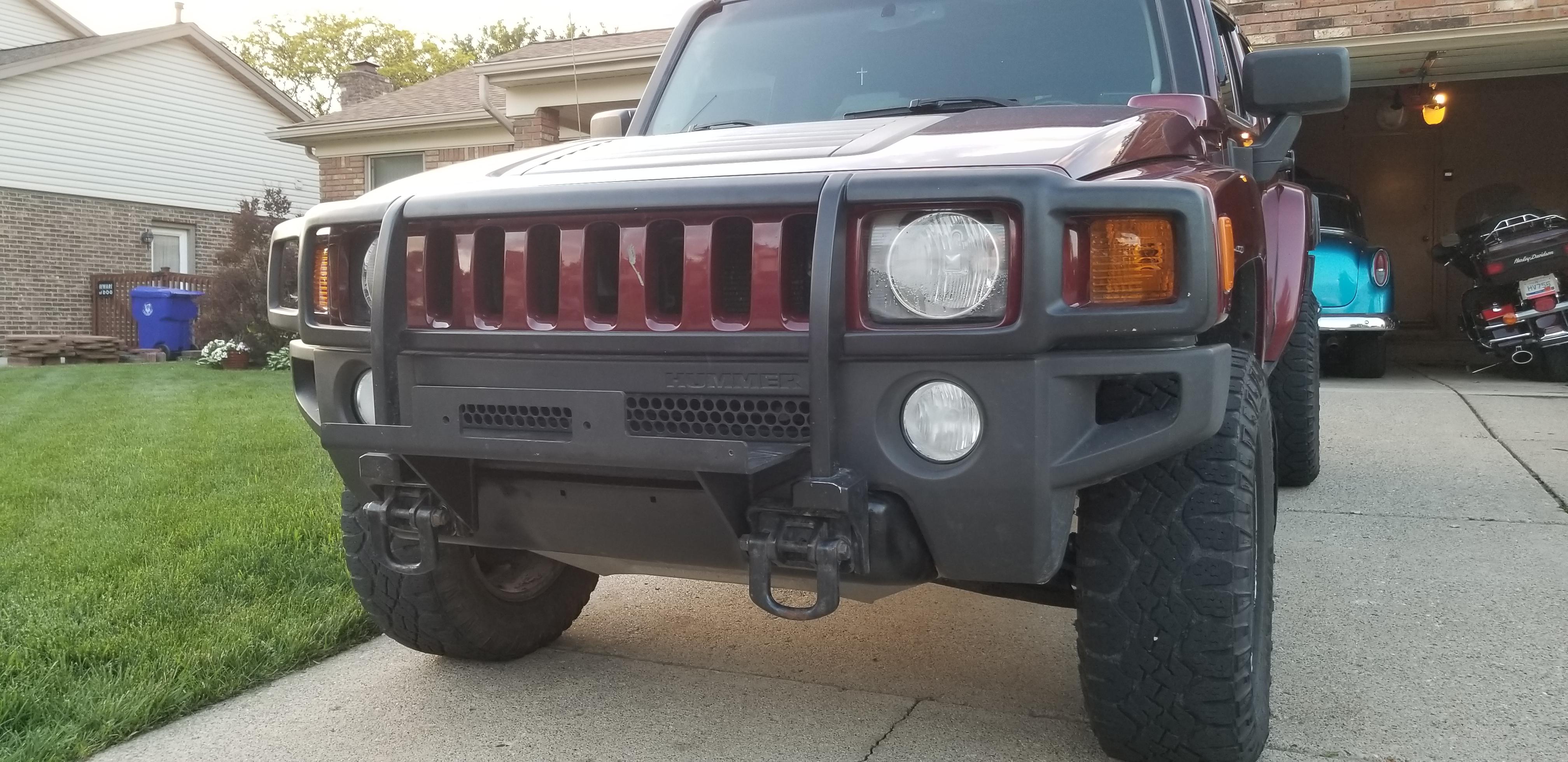 Todays Update! I pulled the whole front end off to paint my bumper