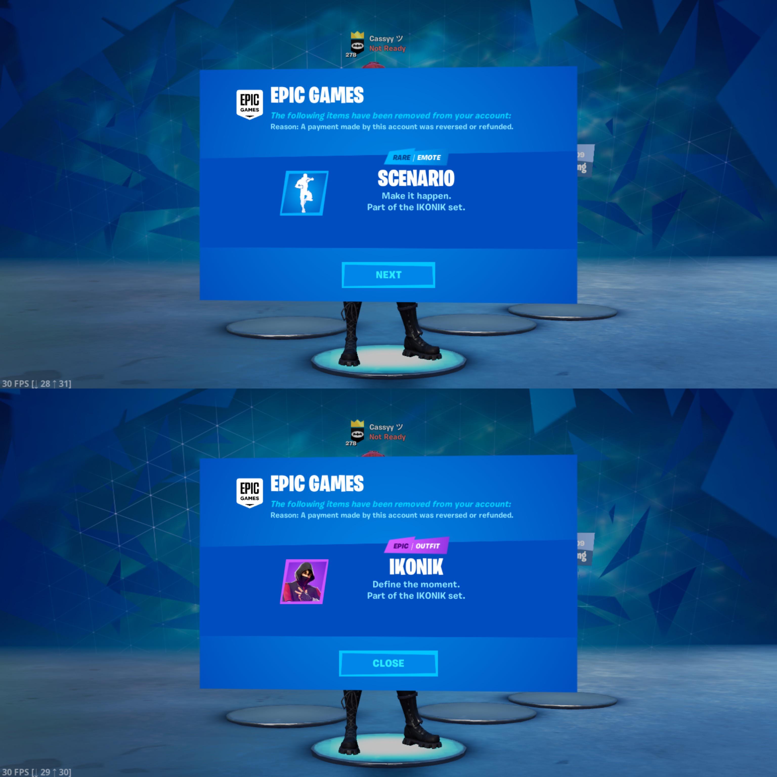 Fortnite Refund Request Epic Games Fornite