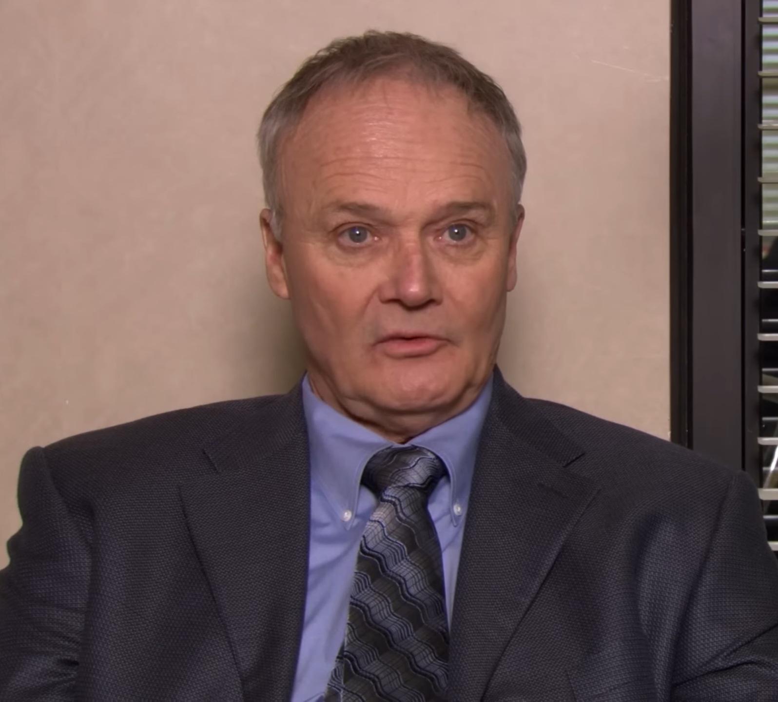 What does Creed need three chairs for? r/DunderMifflin