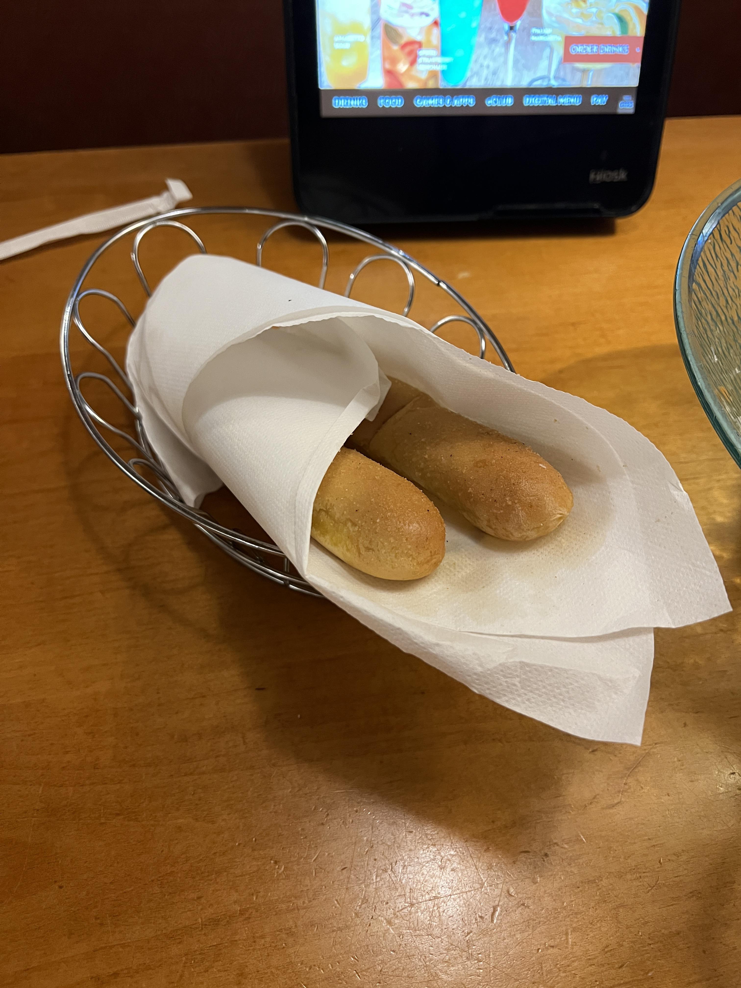 You know we’re in a recession when Olive Garden only brings two