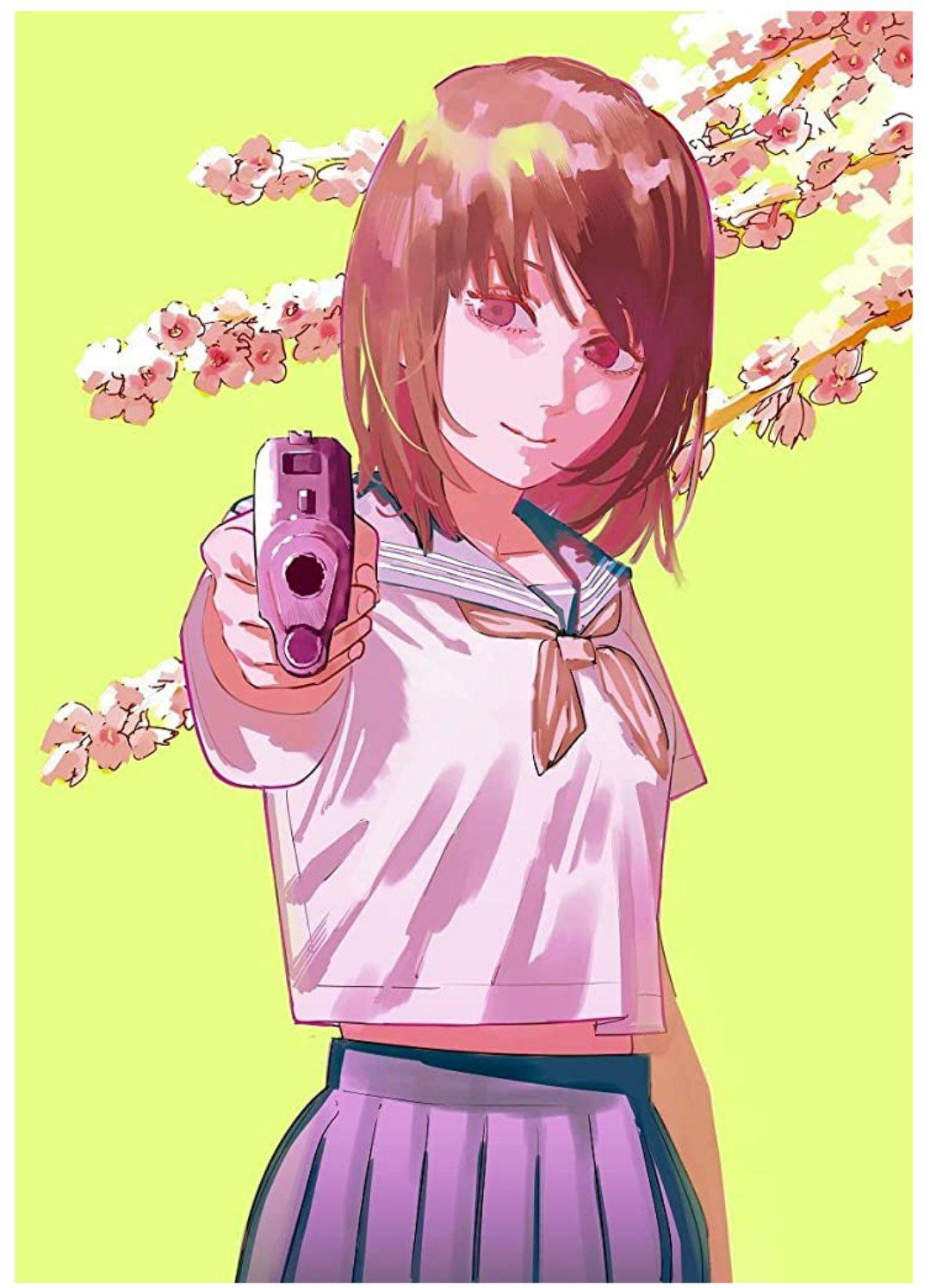 New illustration by Tatsuki Fujimoto for a short novel series ChainsawMan