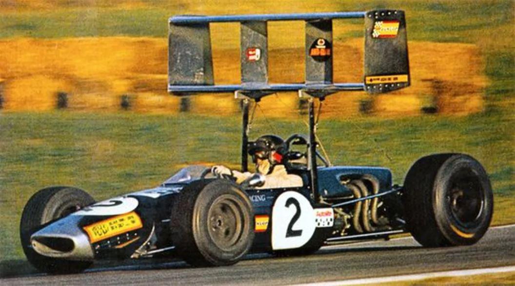 Why we only showing front wings? I present the 1968 BRABHAM BT23C r