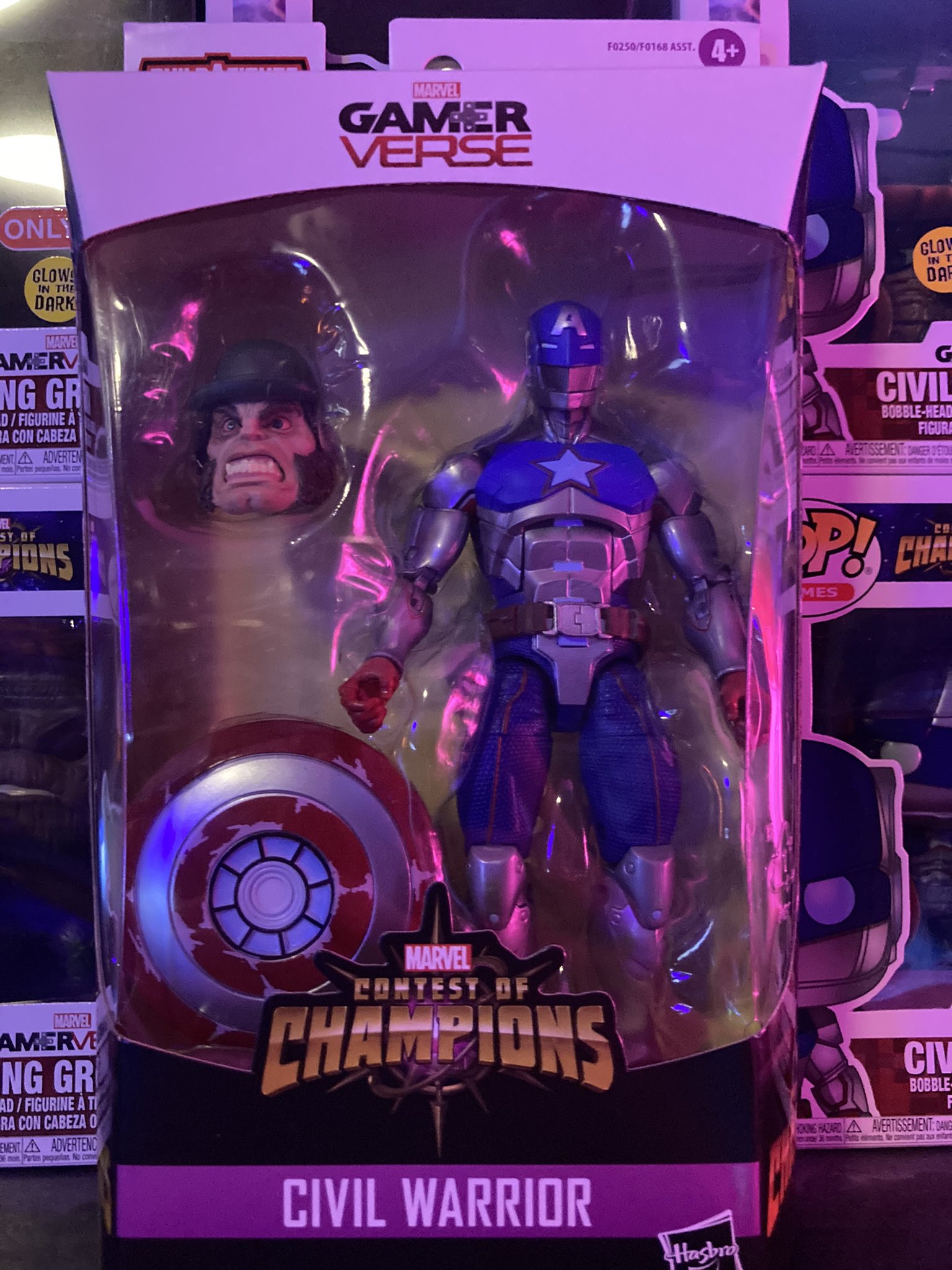 The Civil Warrior Marvel Legends figure is out now check your local