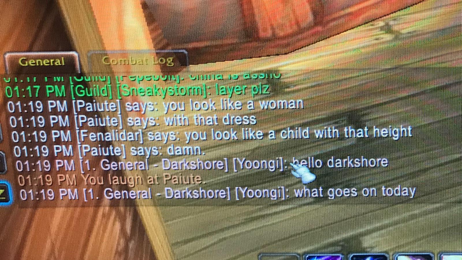 “Damn.” The rare wow classic chat insults r/rareinsults