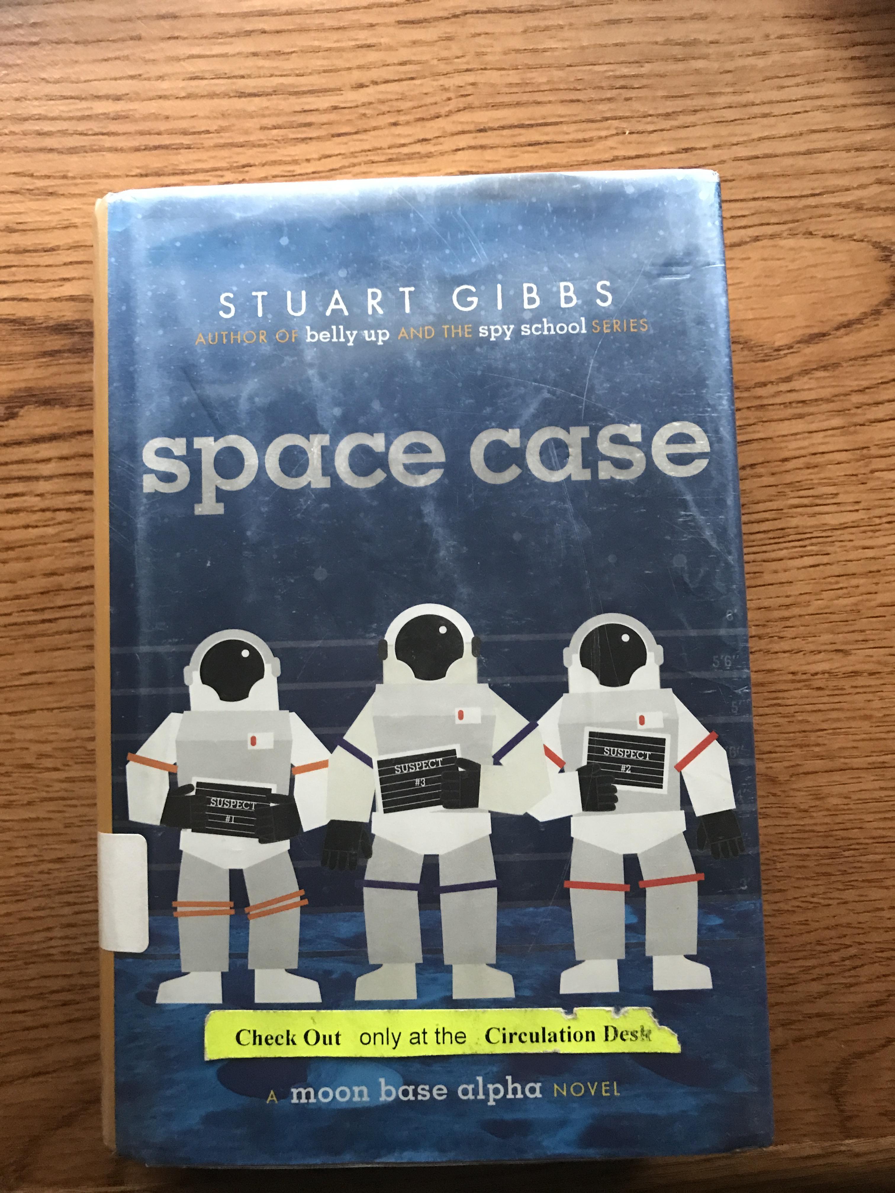 "Space Case", a book about a murder on the first human settlement on