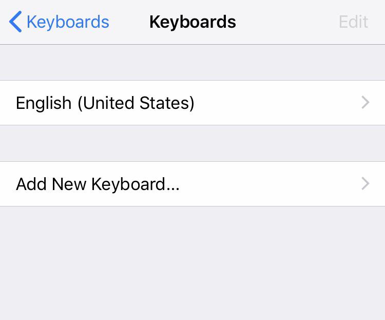 After all these years, it is done. My emoji keyboard is gone. r