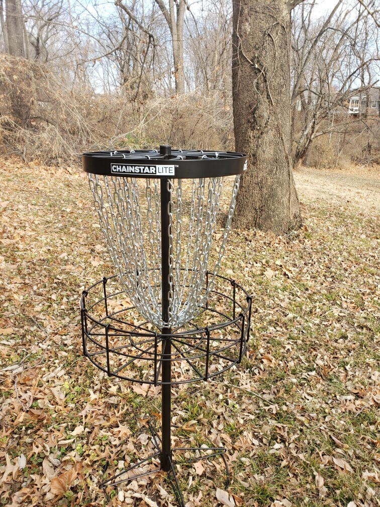 My buddy got into disc golf earlier this season. Got this in his