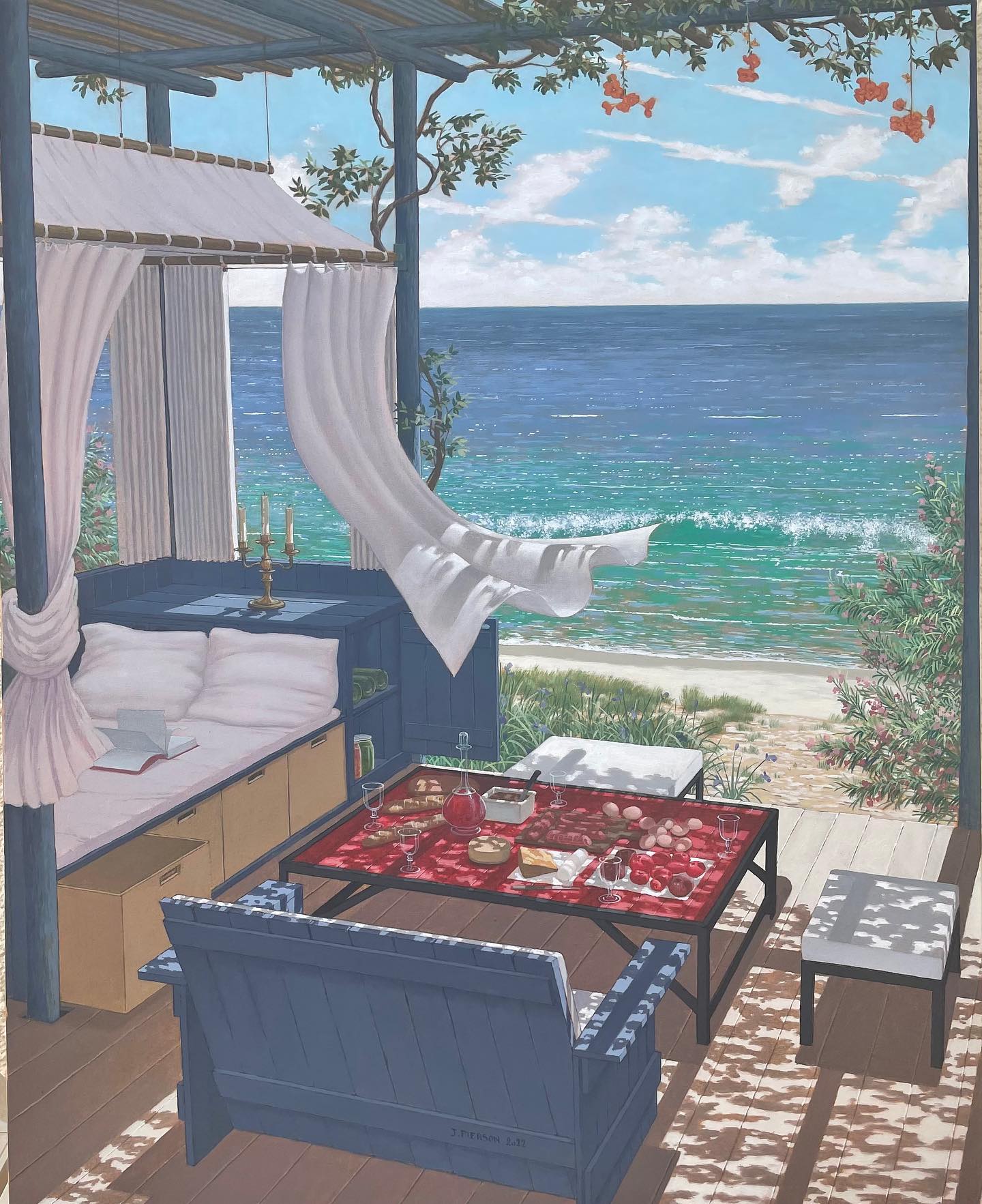 Jean Pierson (b.1964) The Canopy r/museum