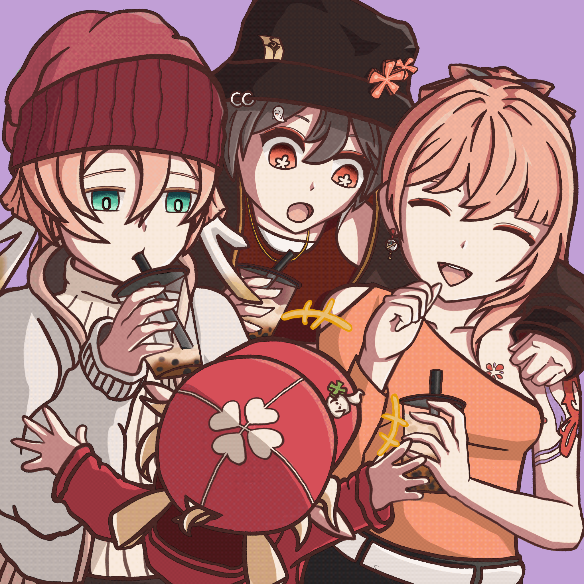 Zhongli vs Yakumo from NuCarnival (oc and no hate, I love both of them