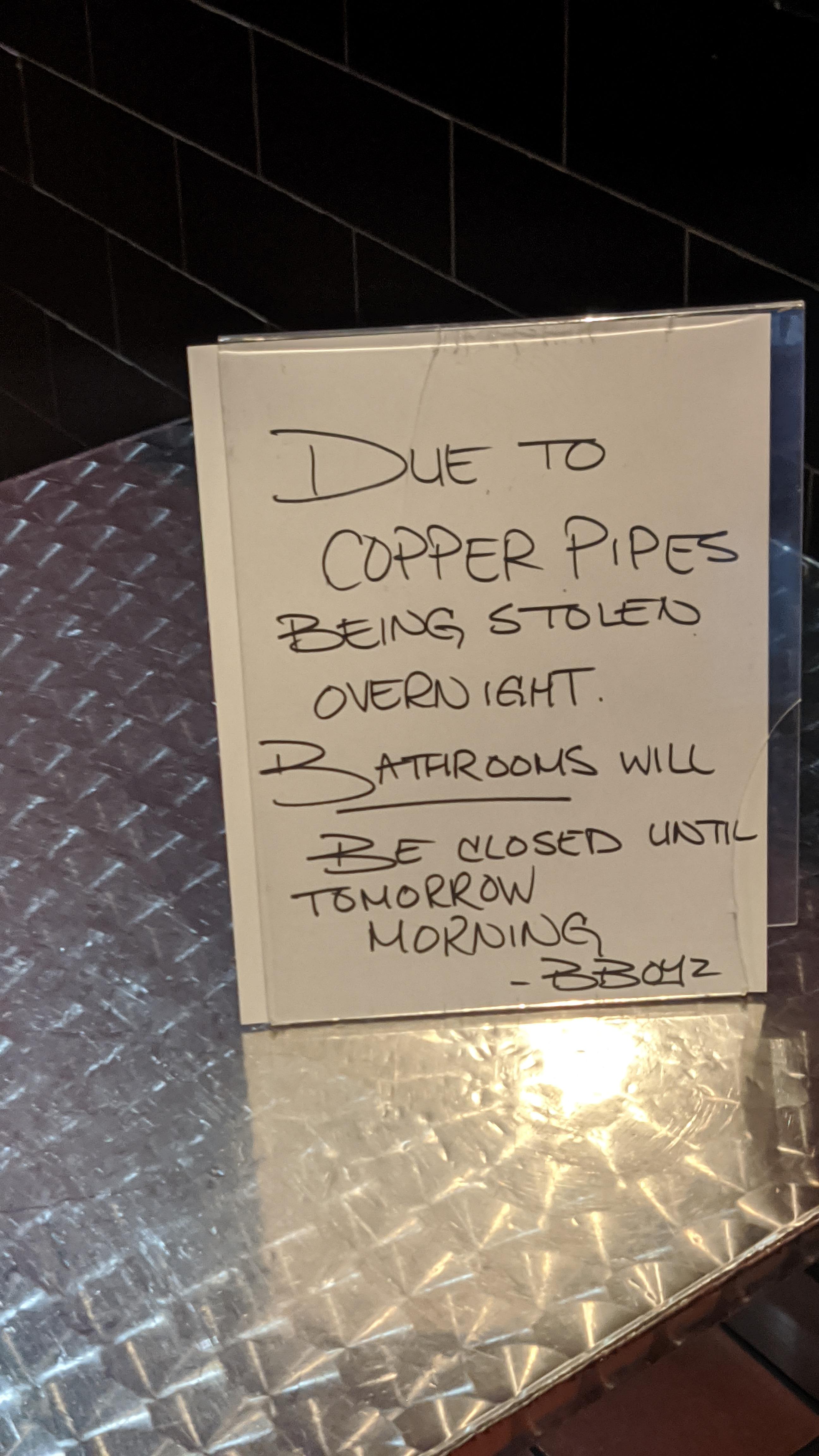 local burrito place had to post this r/trashy