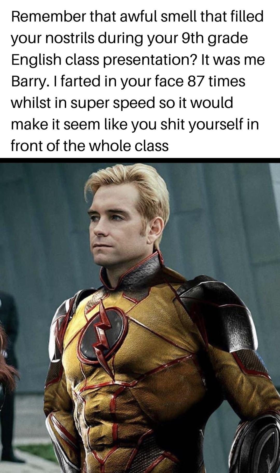 It was me Barry! memes