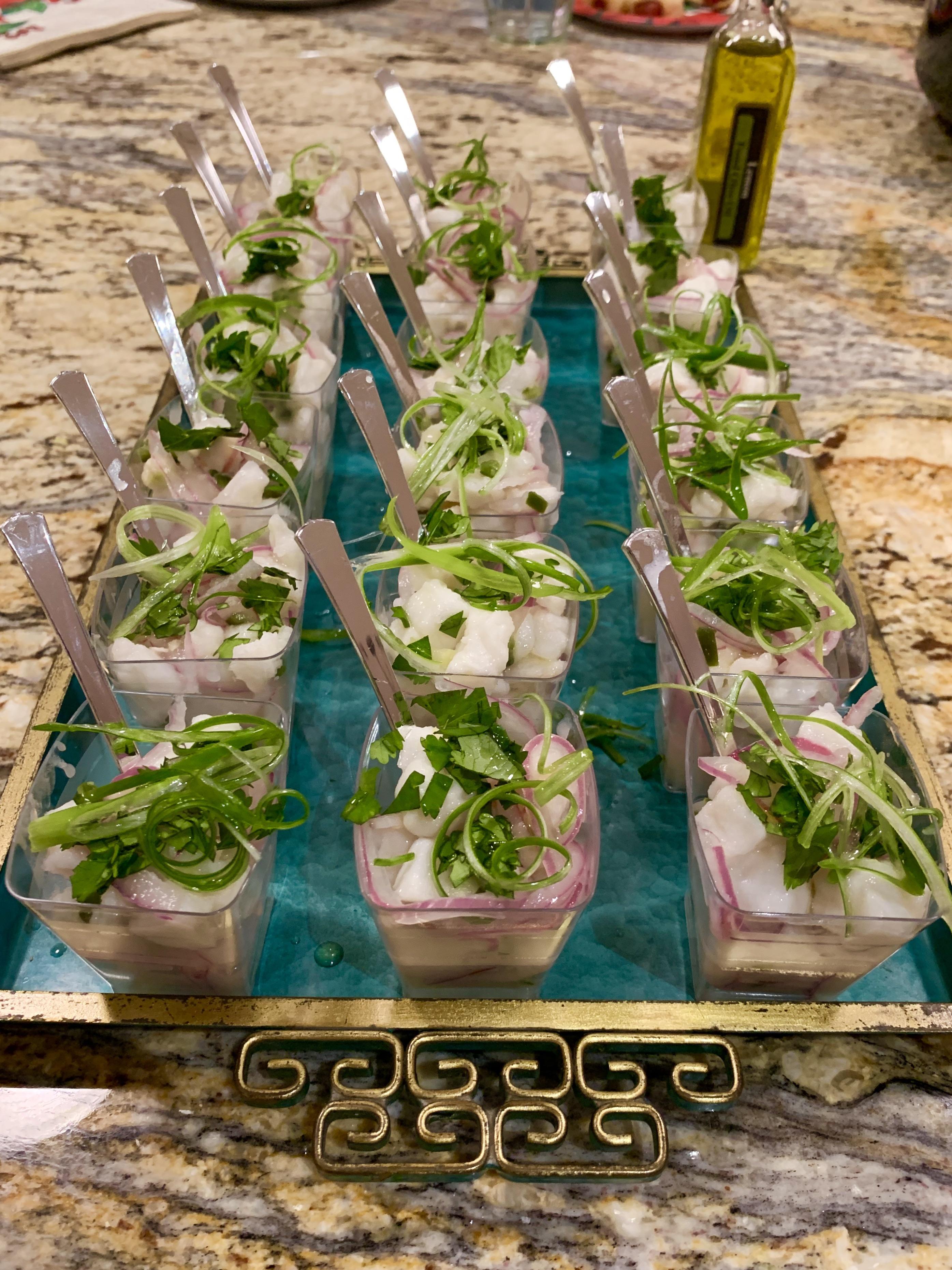 Chilean Sea Bass Ceviche [Homemade] r/food