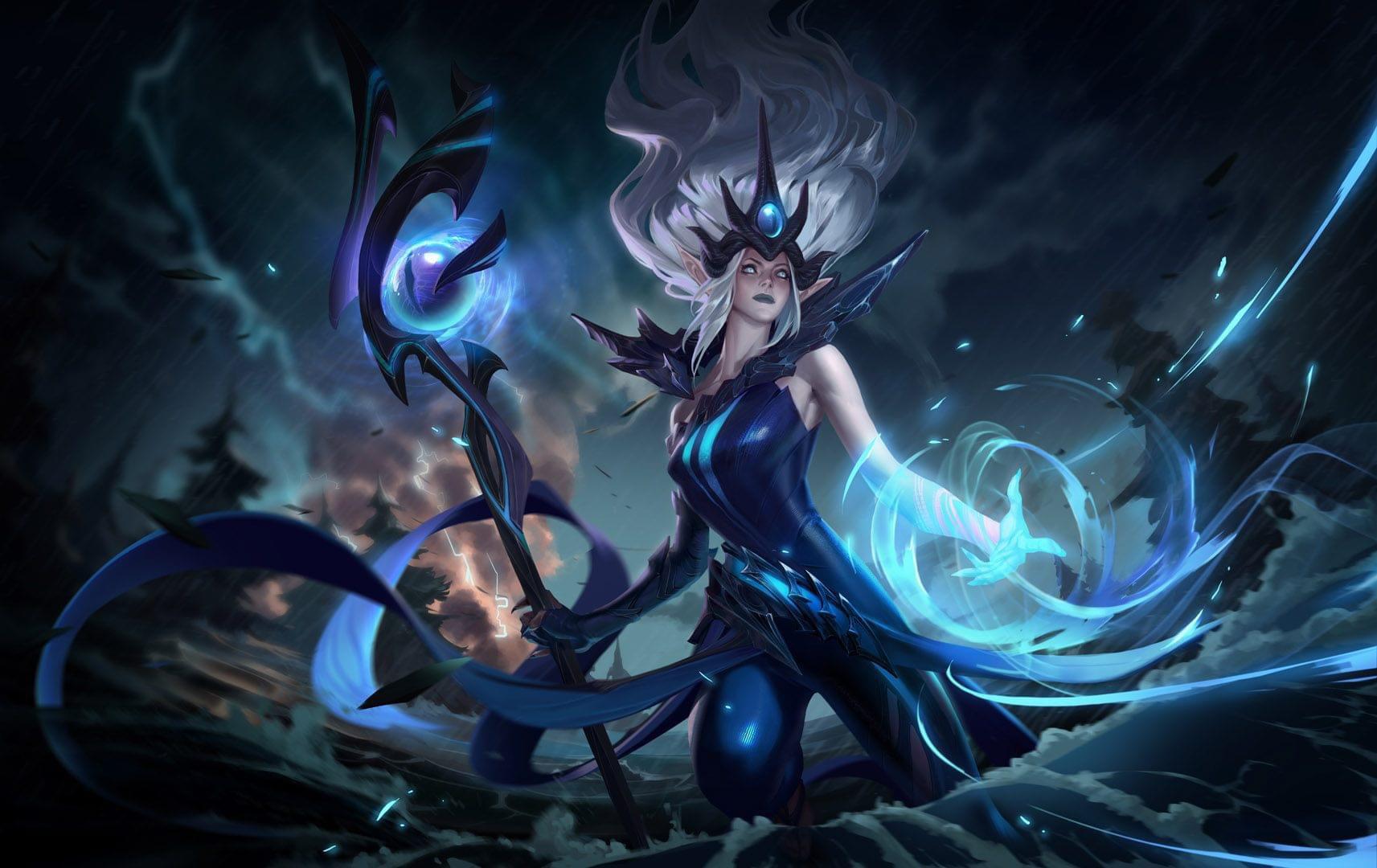 Wild Rift Tempest Janna splash Janna