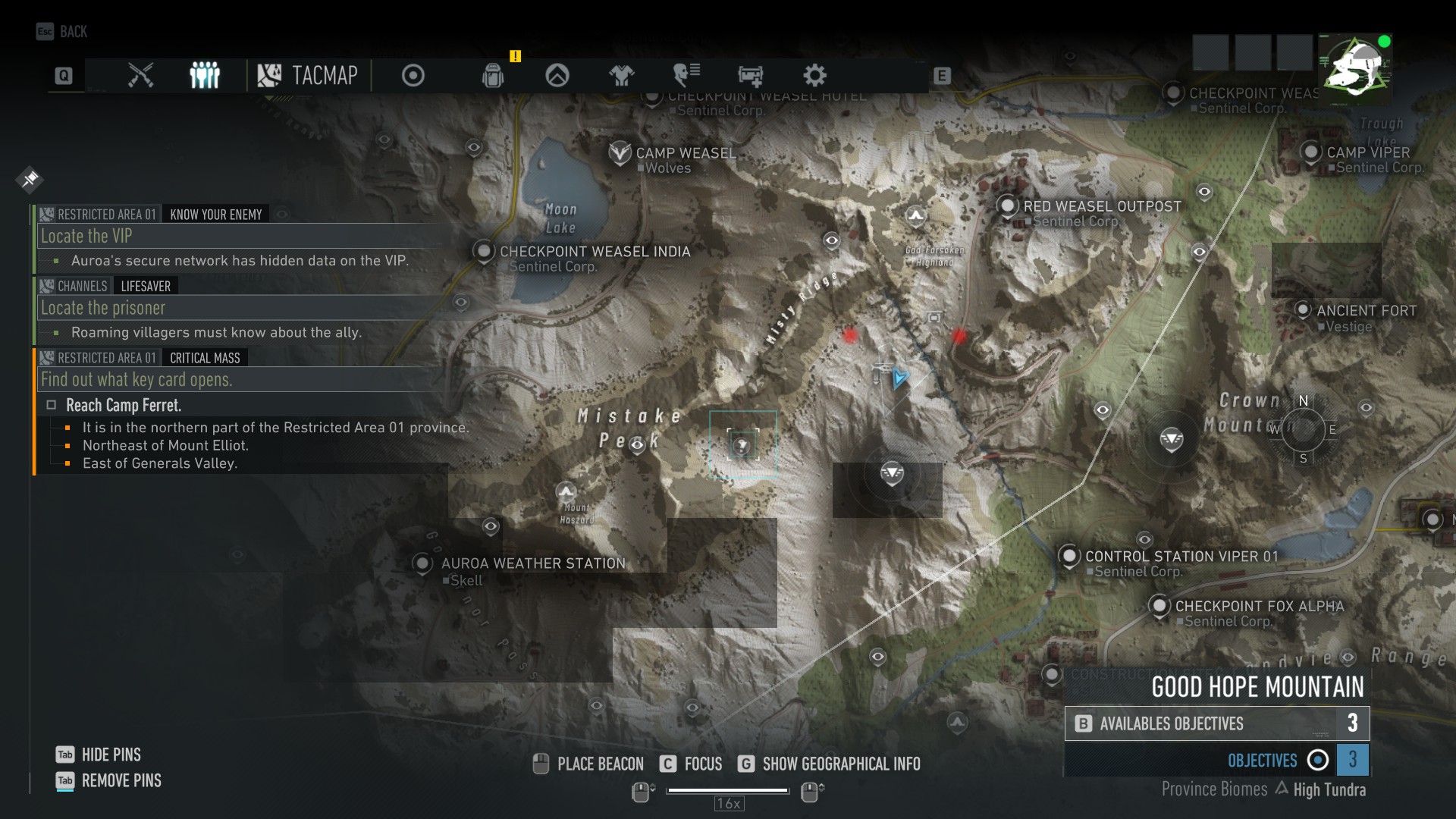 Anyone know how to get to the ? location inside the mountain? r