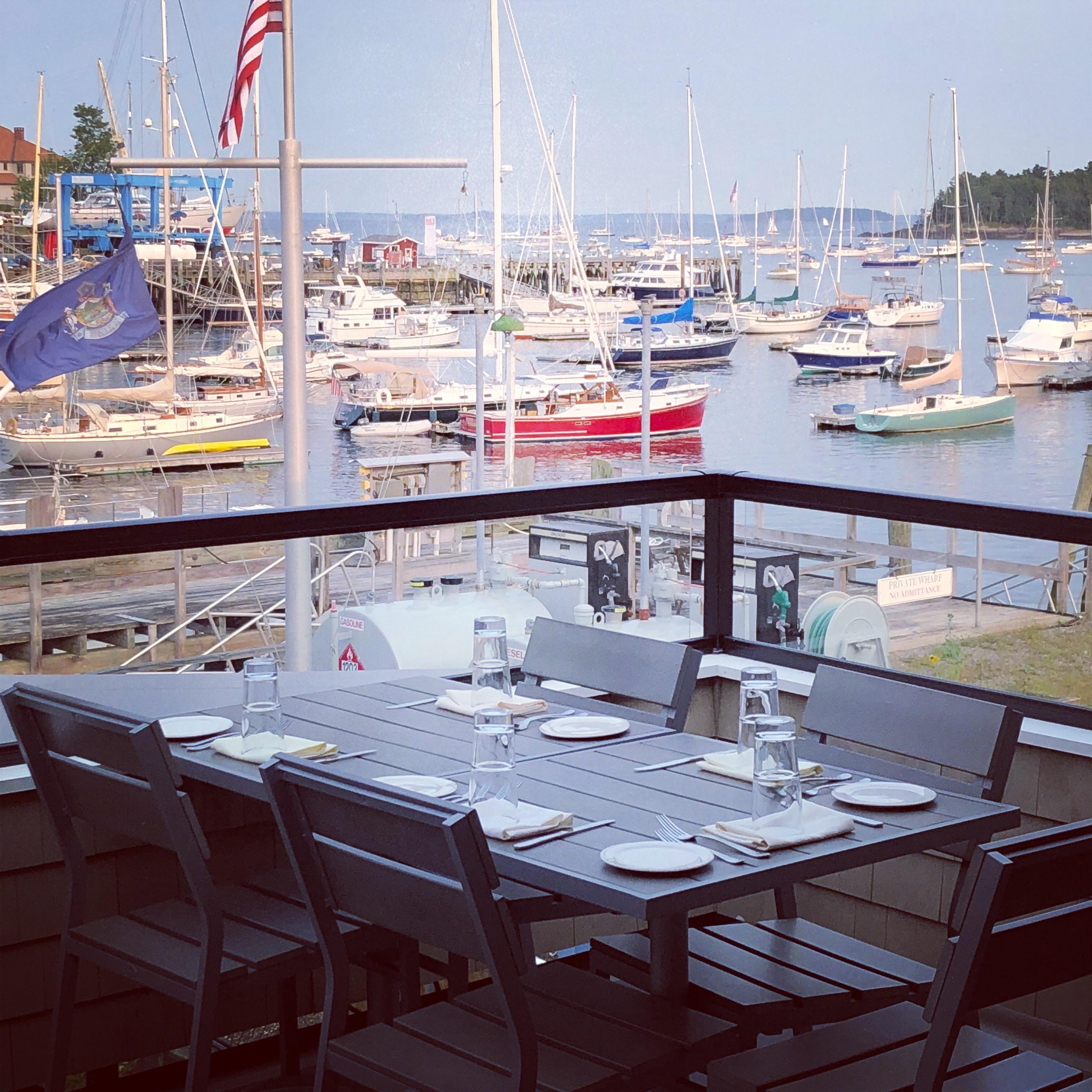 Beautiful shot from the 2nd floor balcony at my Buddy’s new restaurant