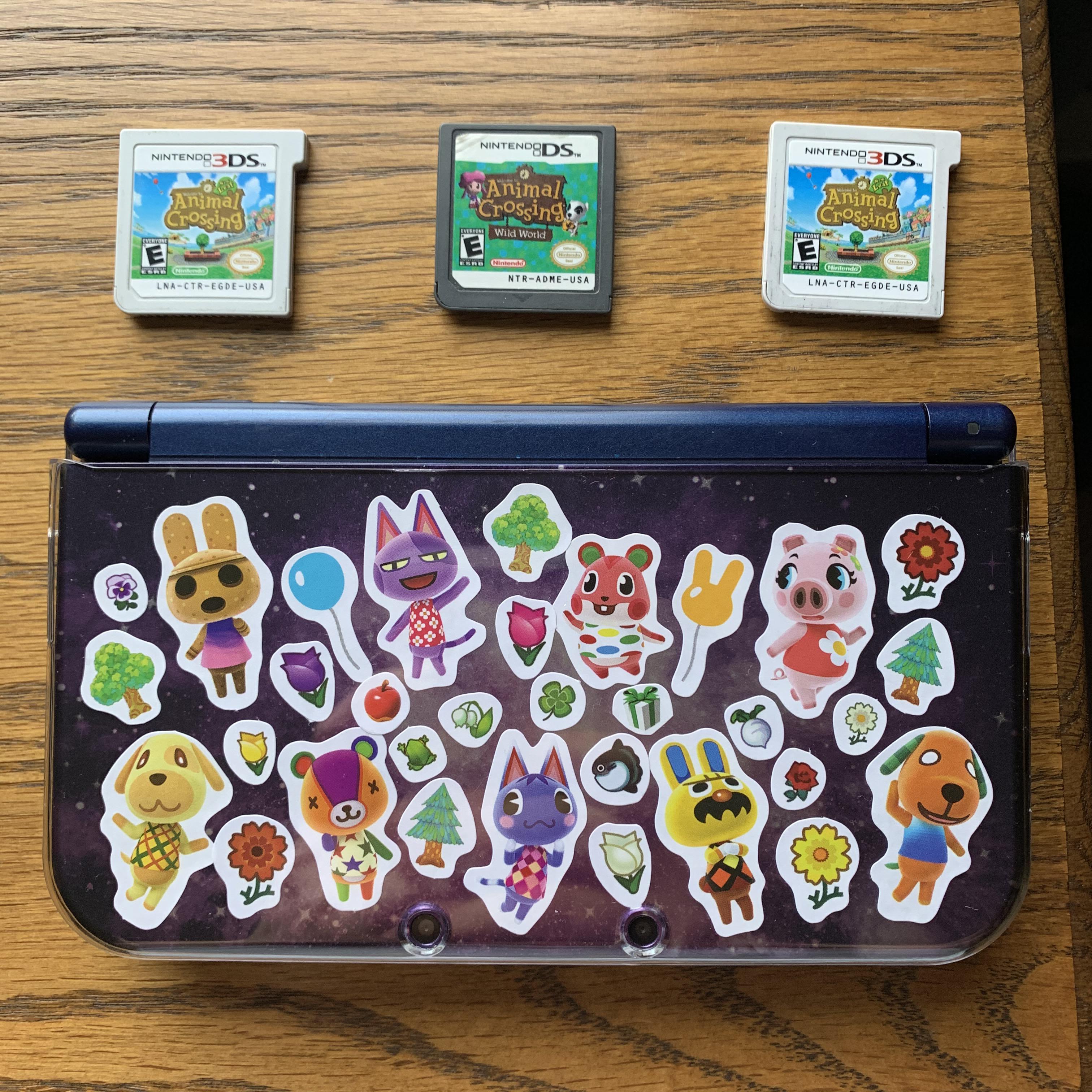 I sticker bombed my galaxy 3DS with the sticker book stickers (& put a