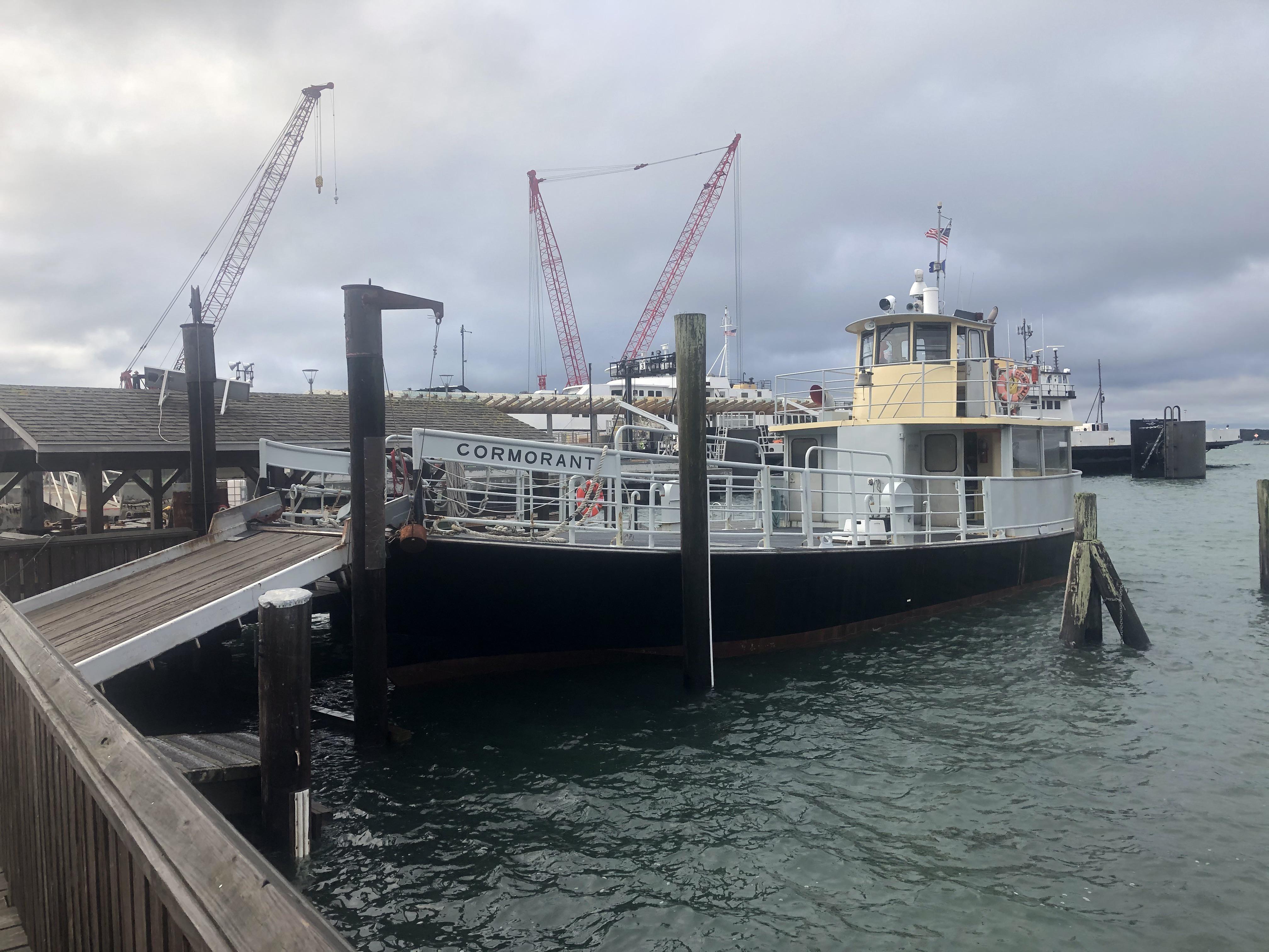 The Cormorant, ferry between Woods Hole and Naushon Island. r/ShipPorn