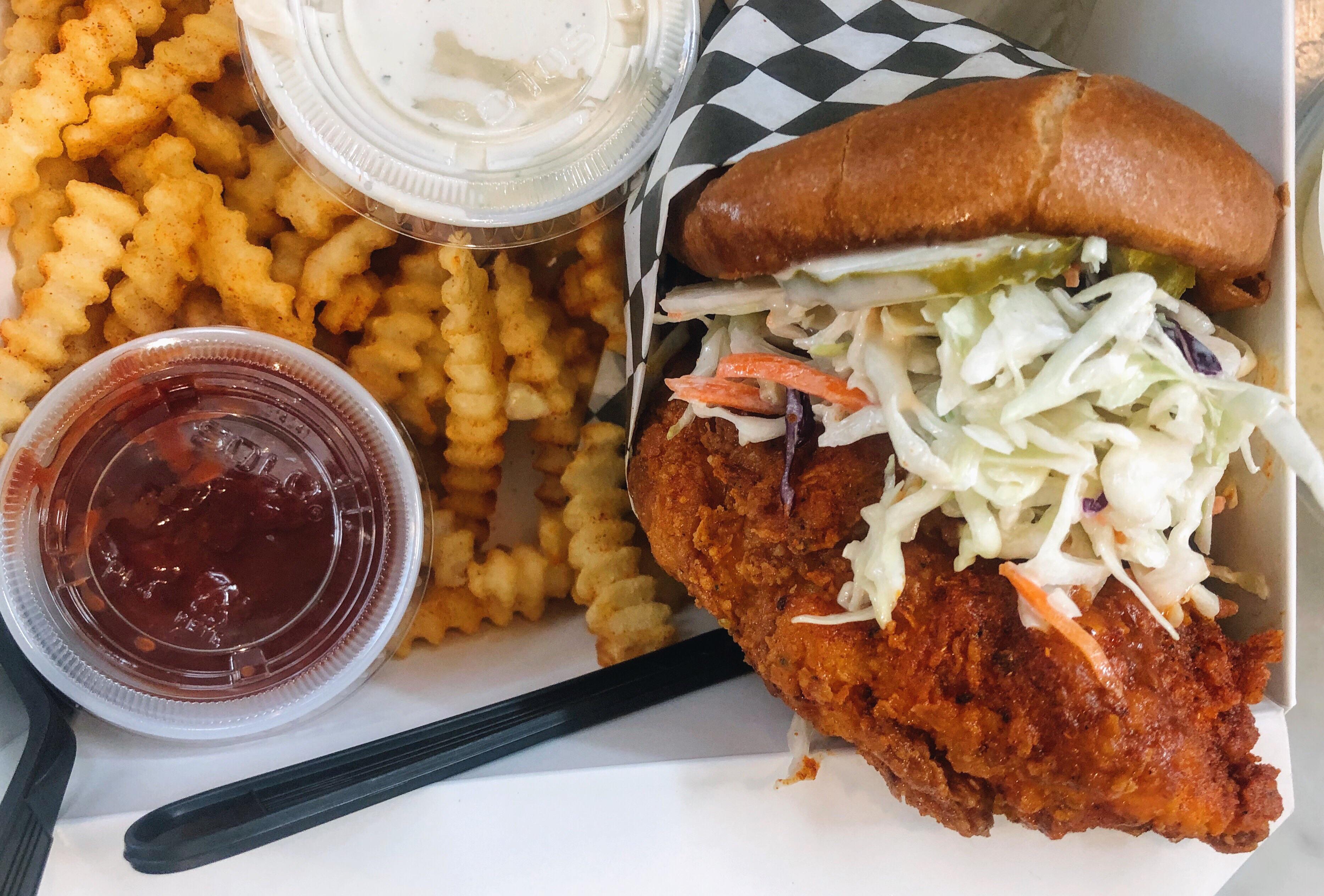 Fried Chicken Sandwich in Long Beach, CA from JayBirds r/FoodPorn