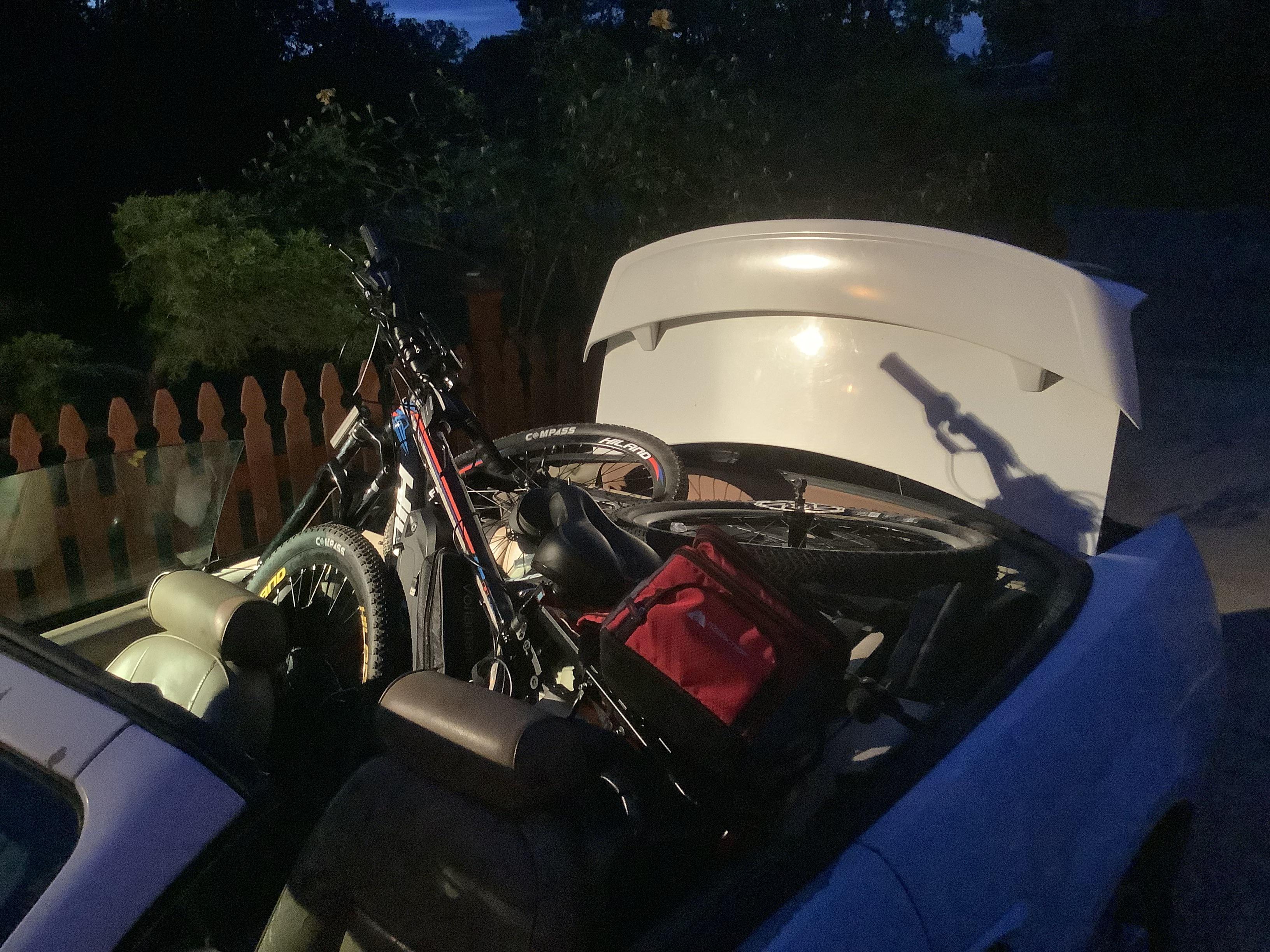 Any port in a storm right? How do you transport your ebike from town to