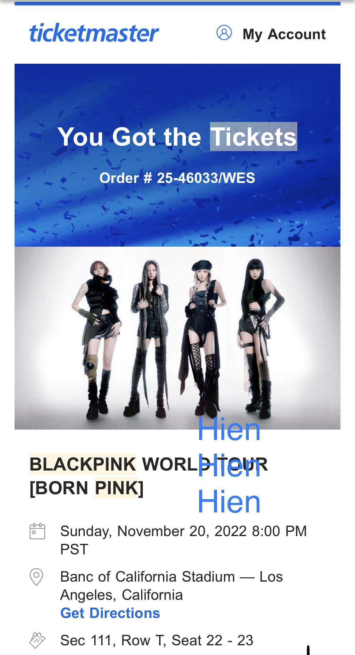 Pink In Concert 2022 Ticketmaster