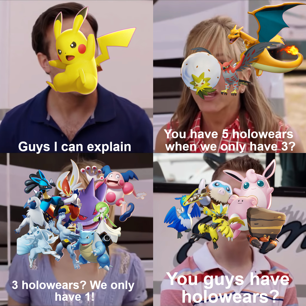 But it's okay because he is the mascot r/PokemonUnite