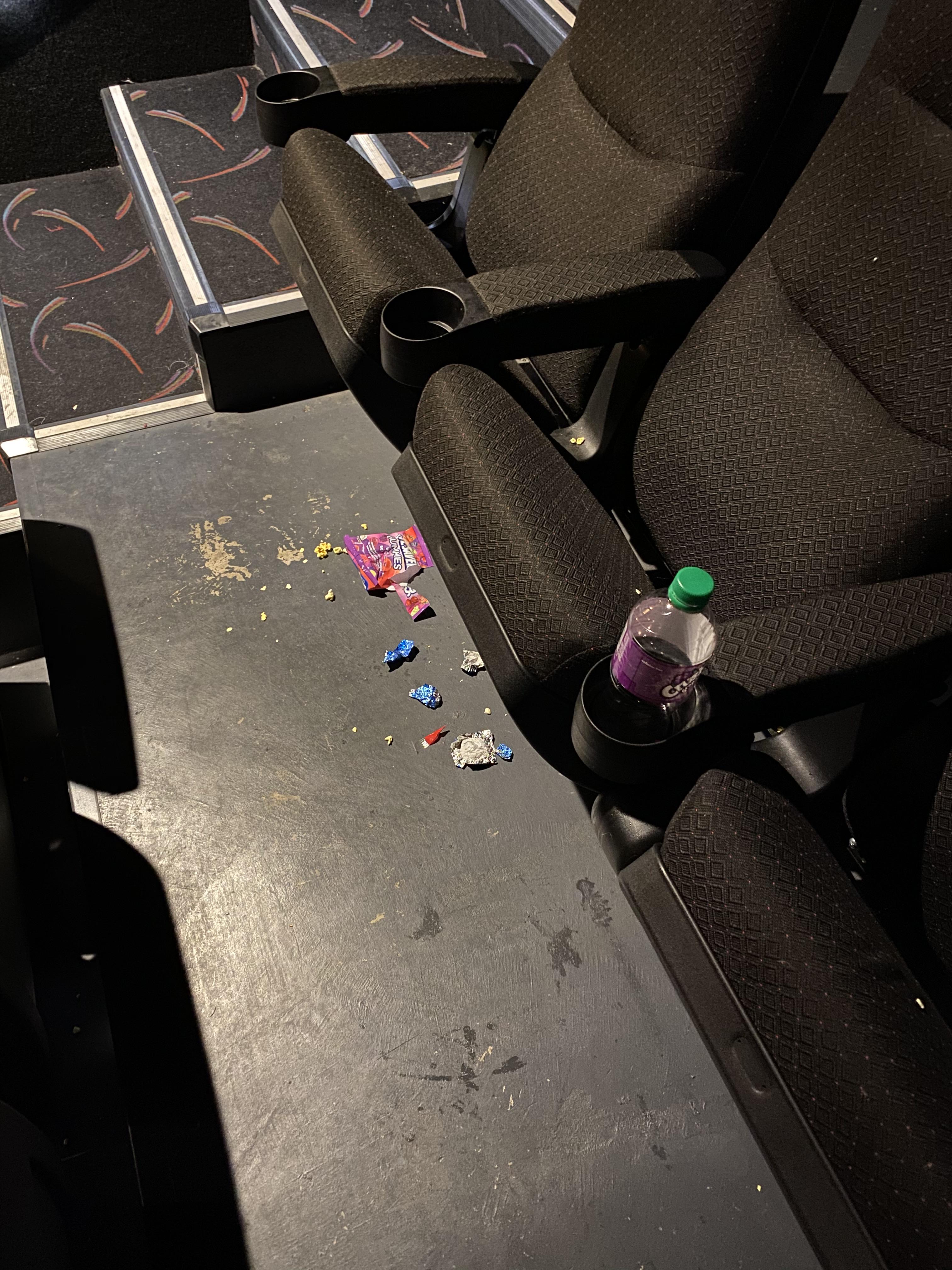 i don’t mind if you sneak food into the movie theater, just as long as