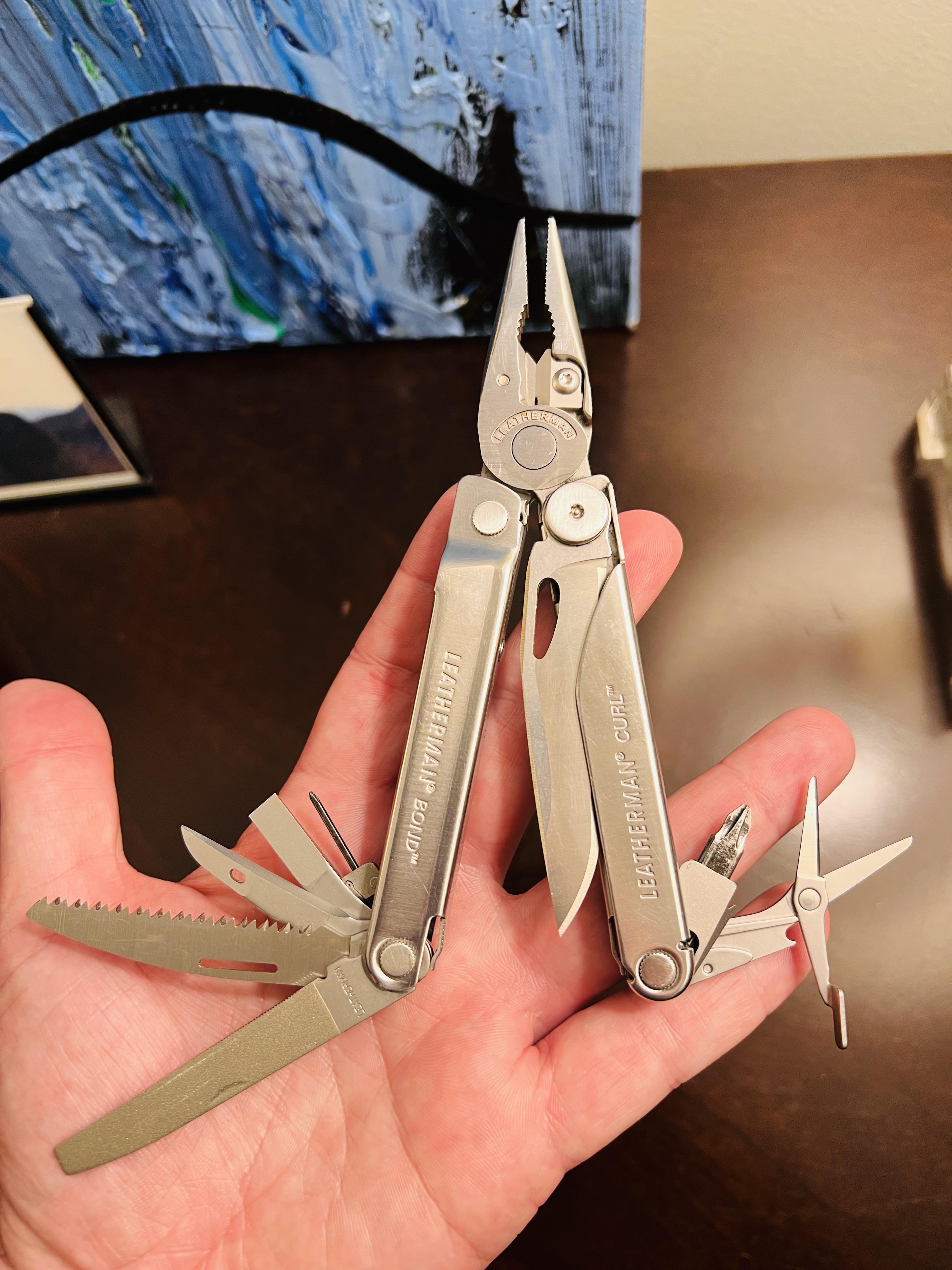 LEATHERMAN BURL. 6.6oz r/Leatherman
