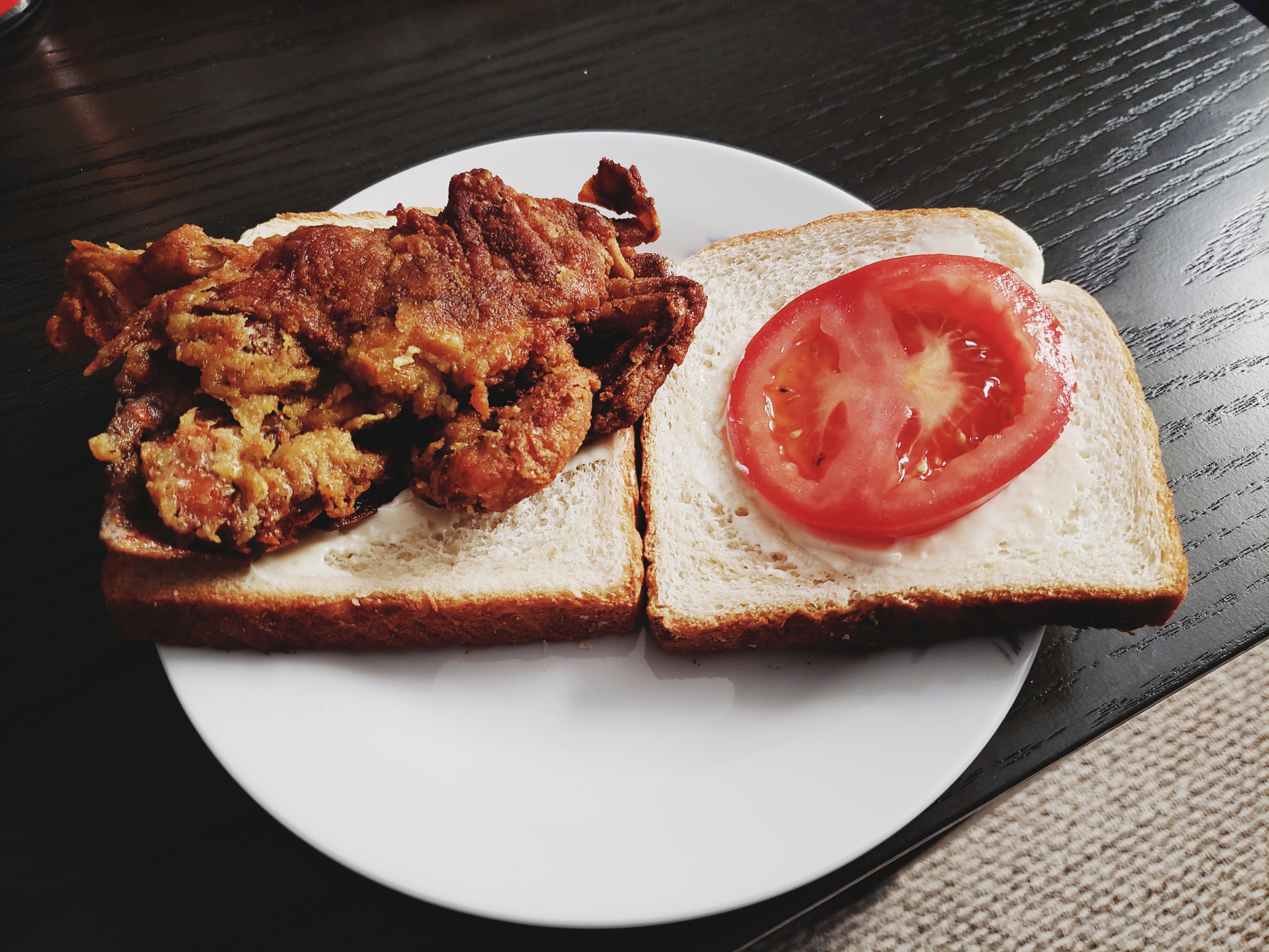 Pan fried soft shell Maryland crab. You definitely have to try one of