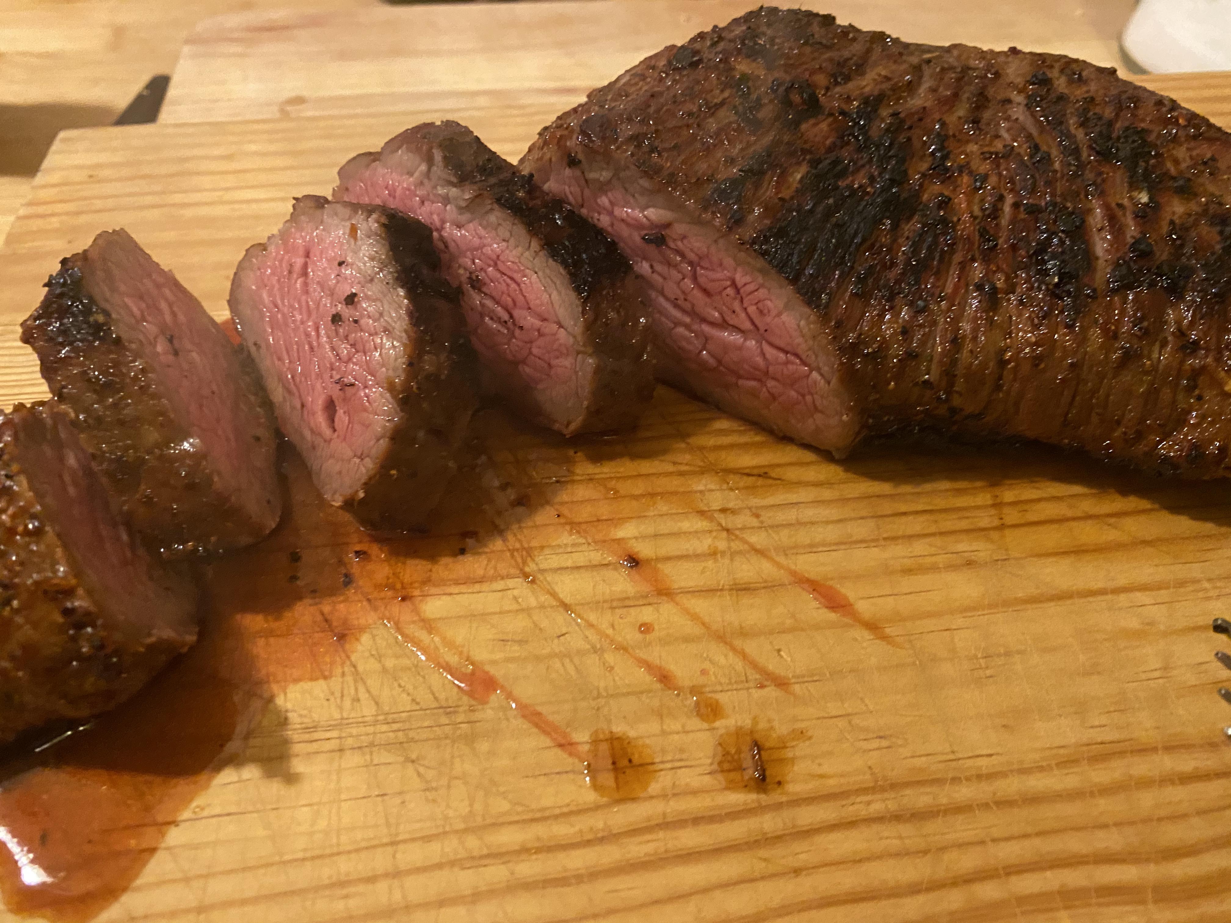 Low effort steak for dinner tonight — Costco marinated tritip. r/steak