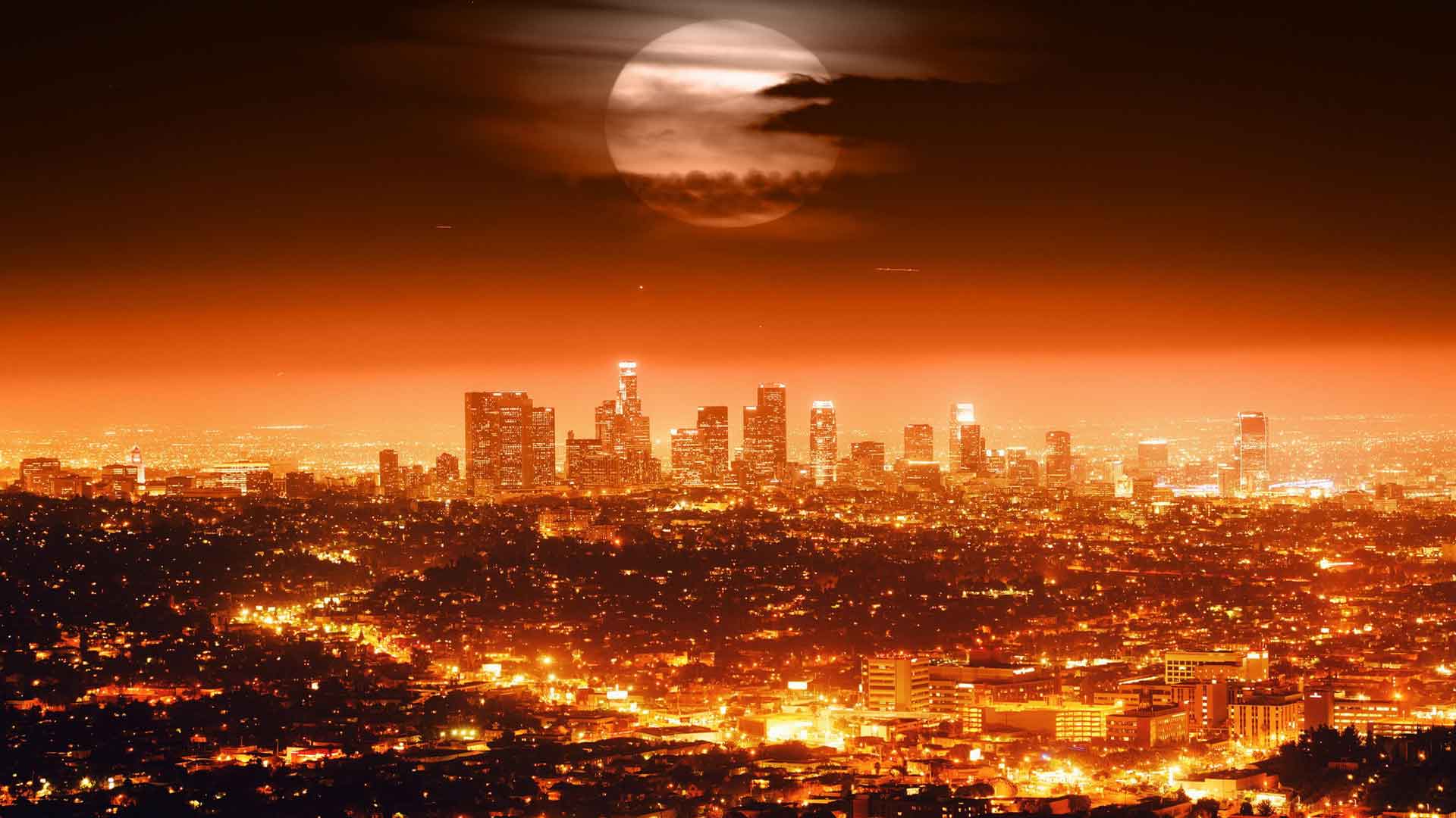 [1920 x 1080] Bright Shine Los Angeles r/wallpaper