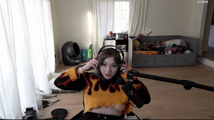 JustaMinx Boobs from stream : TwitchBeautiesx