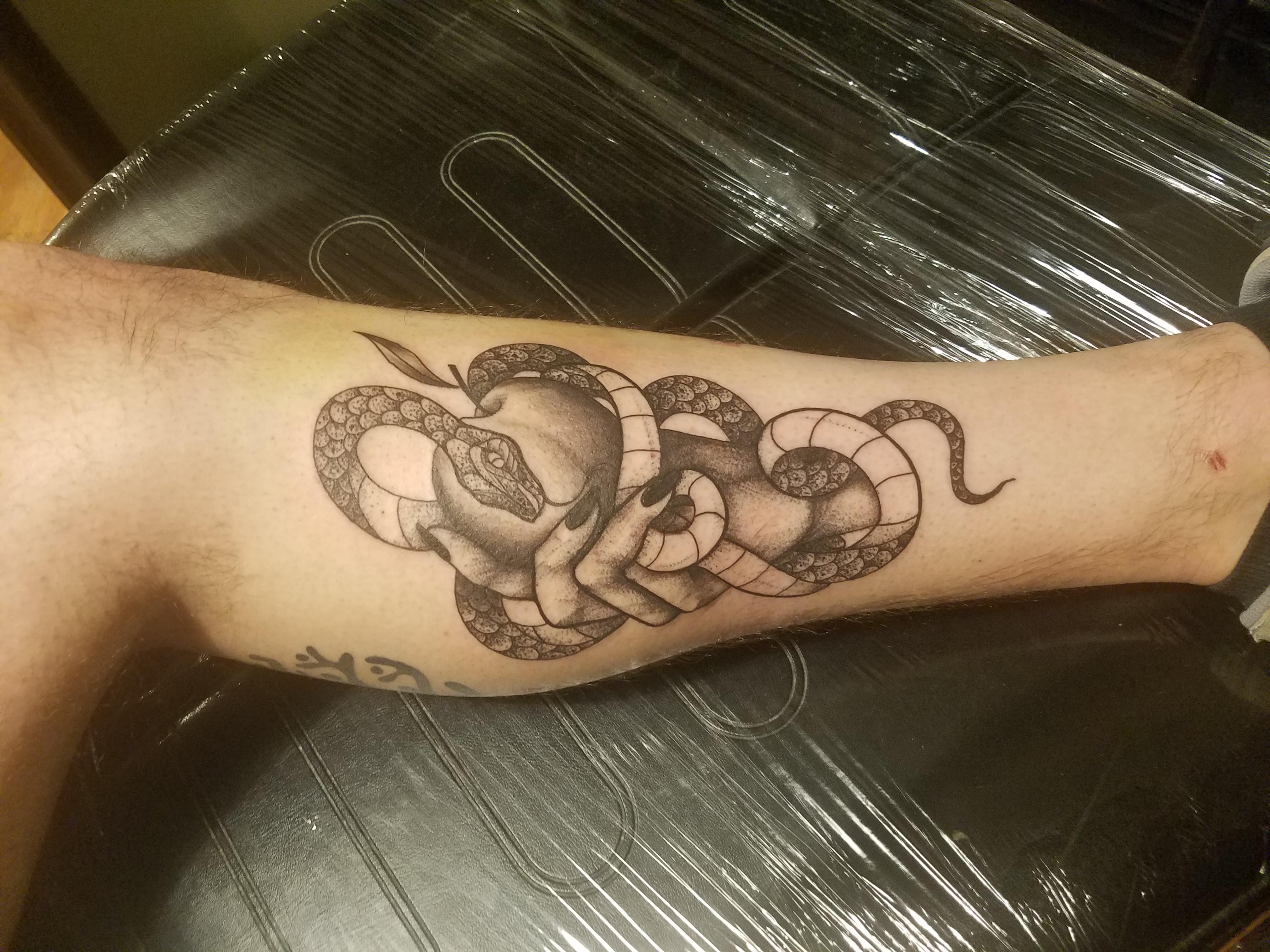 New ink ) By Paige Jean at Black Art Society tattoo