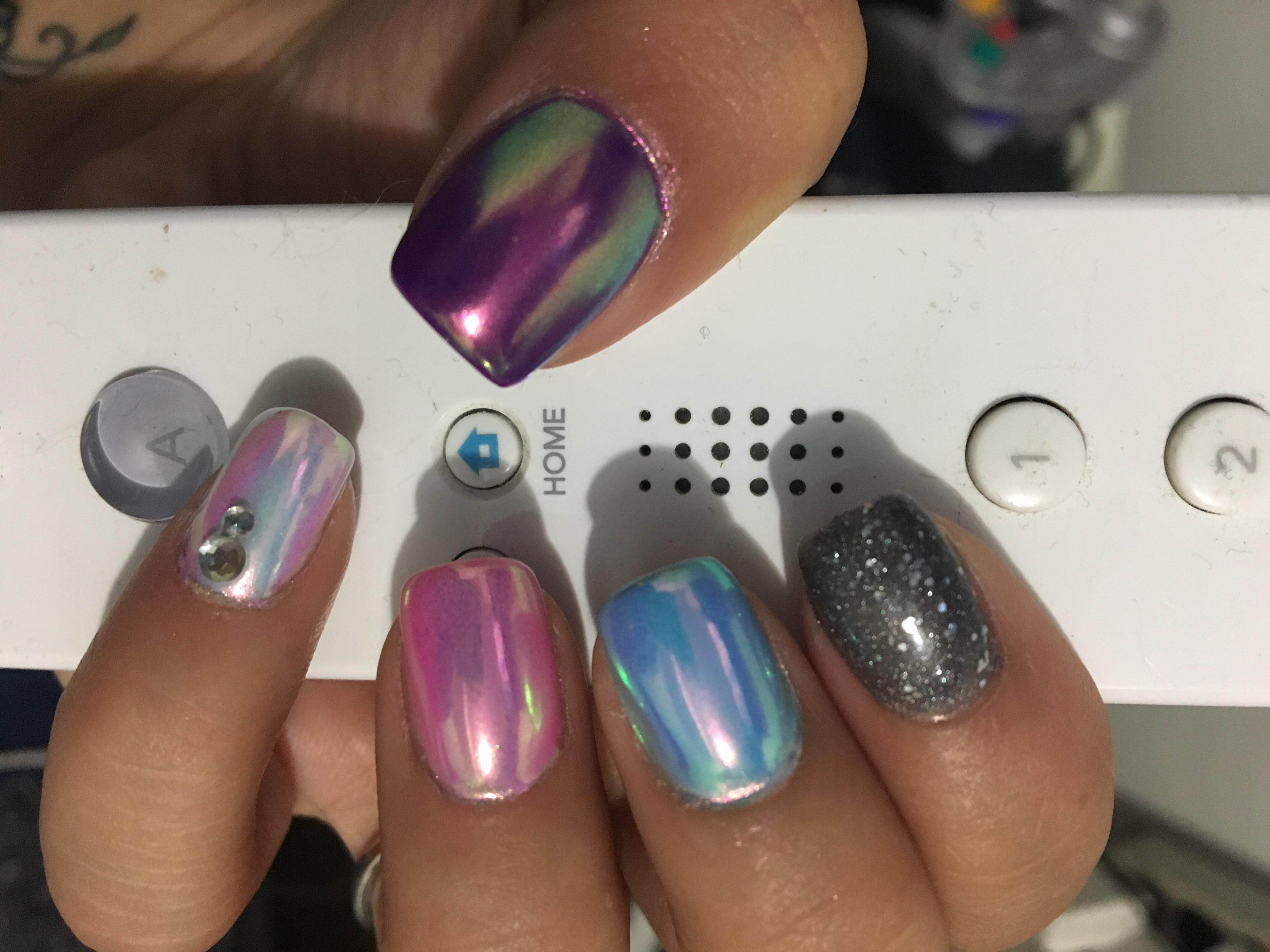 Why do my acrylic tips always look chunky and fat after using gel as my