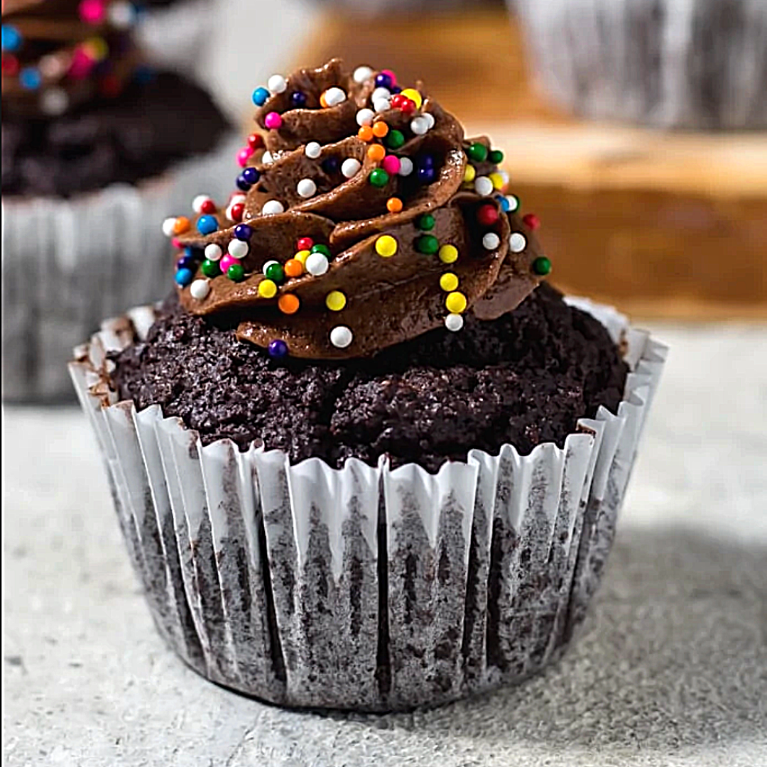Keto Chocolate Cupcakes Recipe! Low Carb, GlutenFree, SugarFree