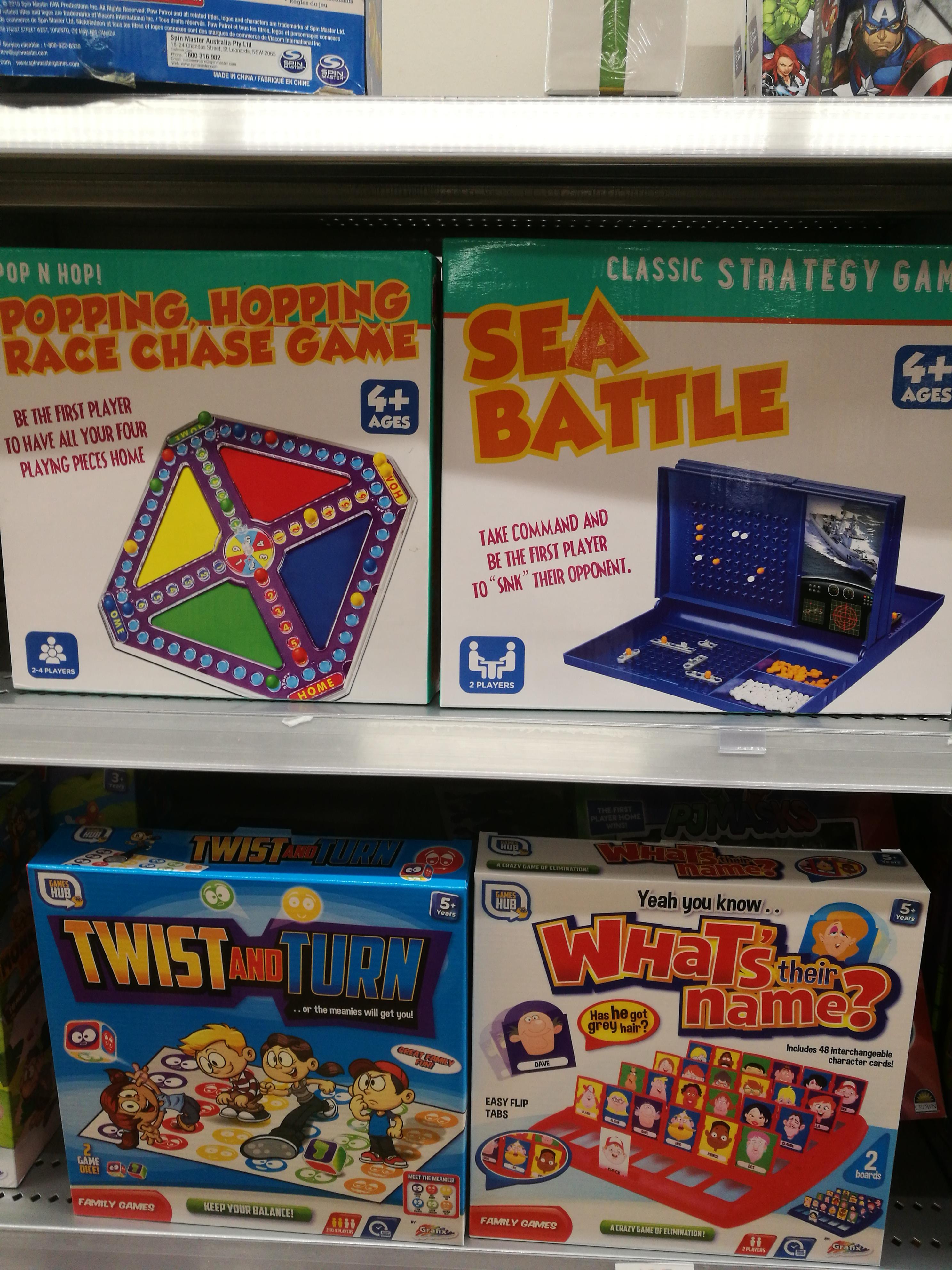 Big W, Australia fun game on boards r/crappyoffbrands