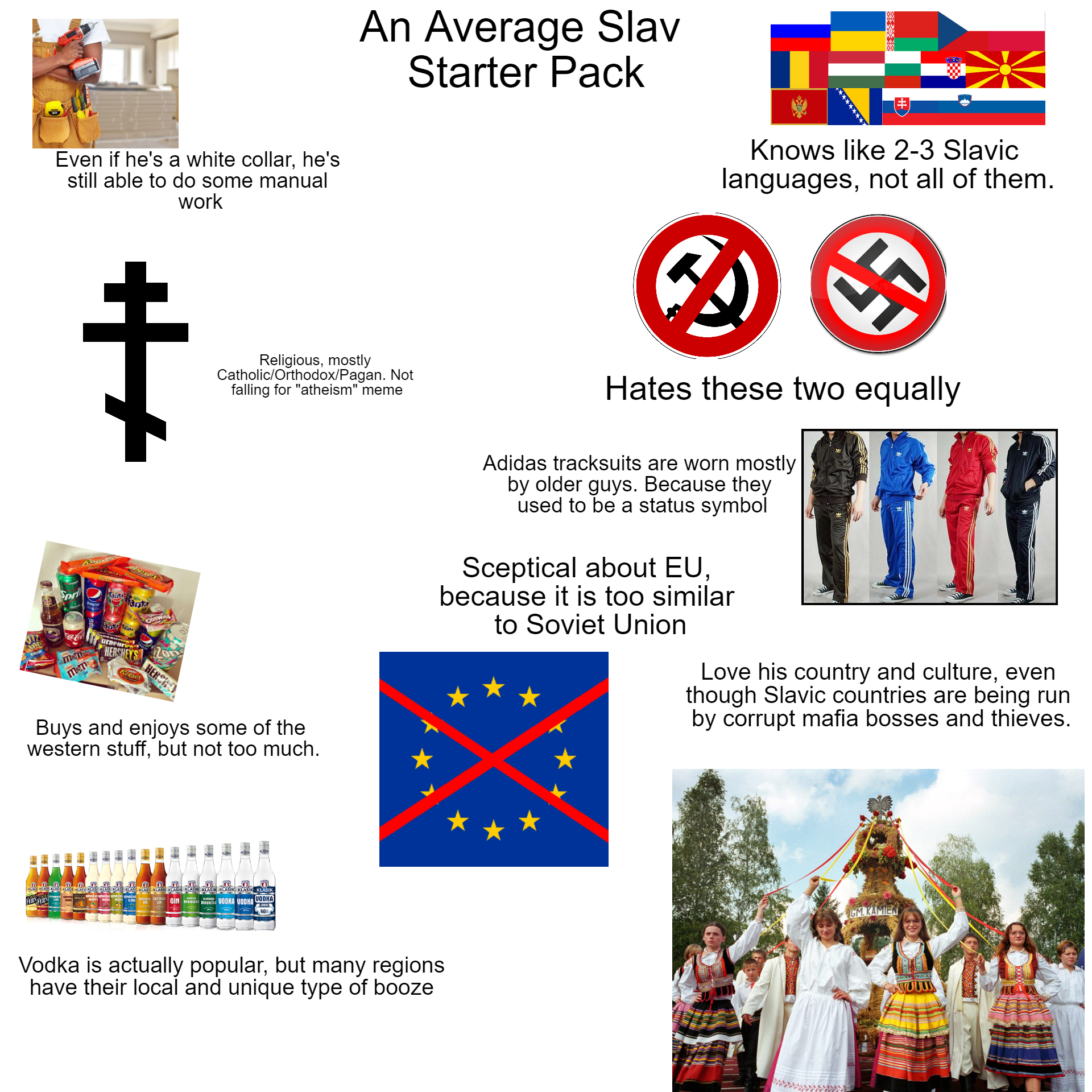 An Average Slav Starter Pack r/starterpacks