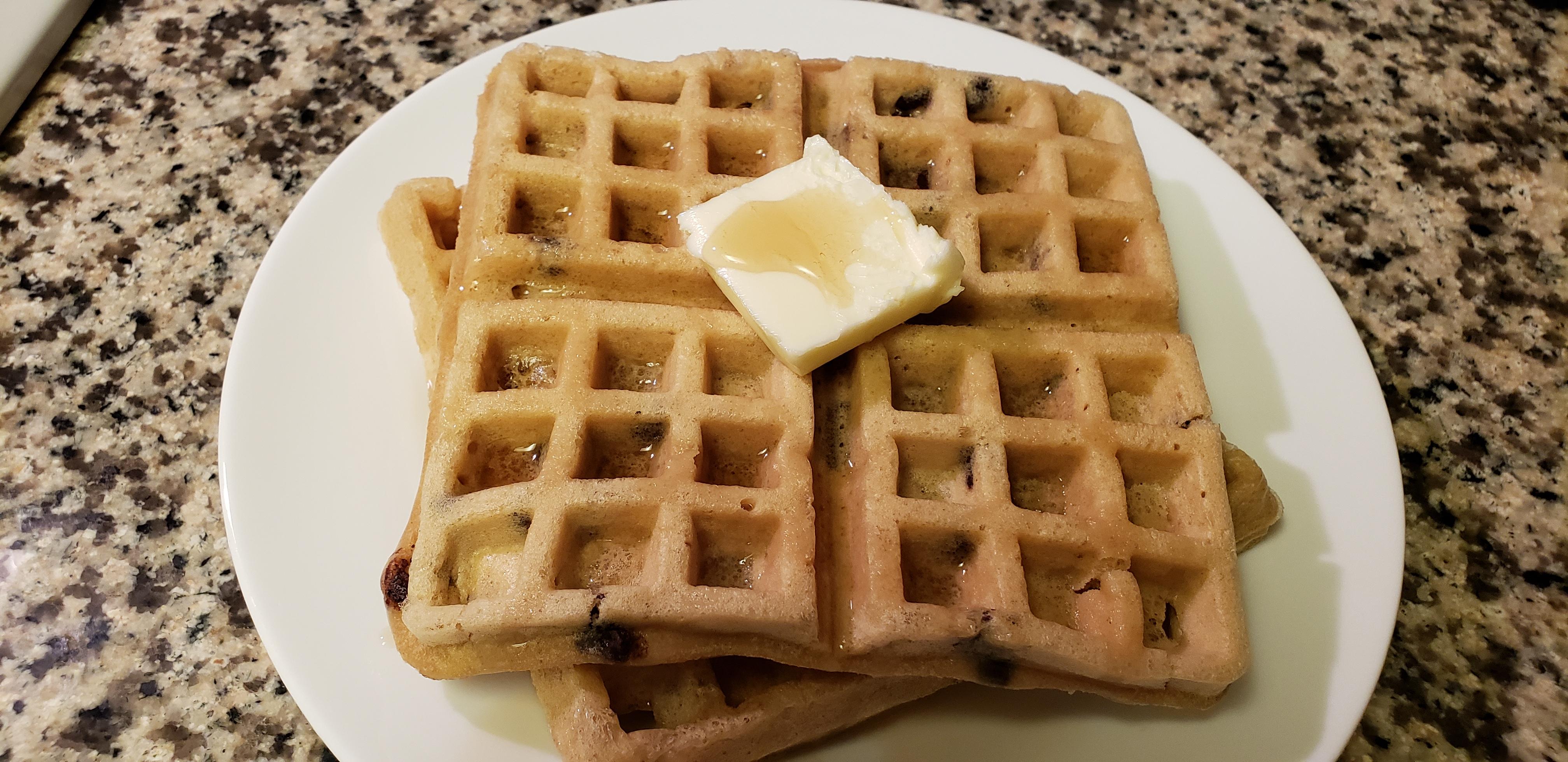 Keto Peanut Butter Chocolate Chip Waffles! r/ketorecipes