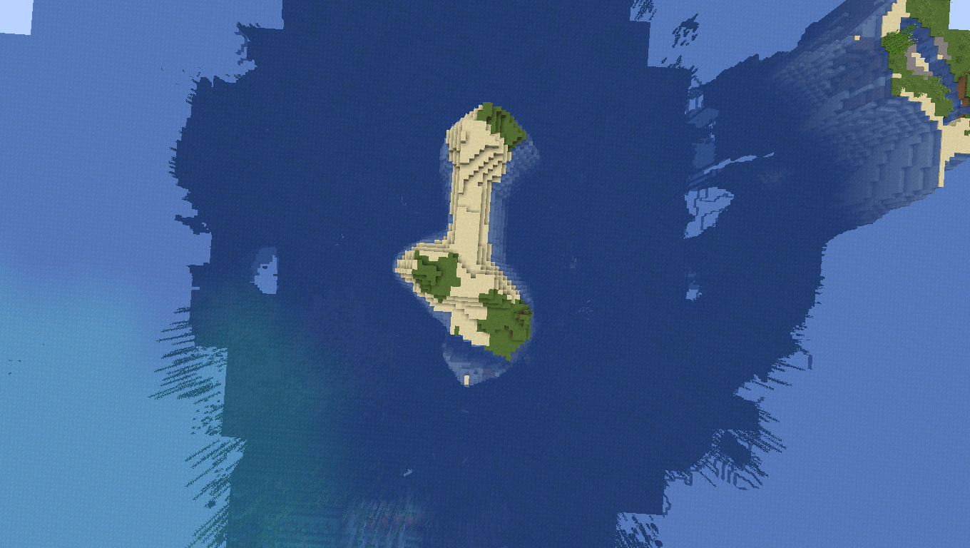 Pen Island (Seed 217801216, JE) Minecraft