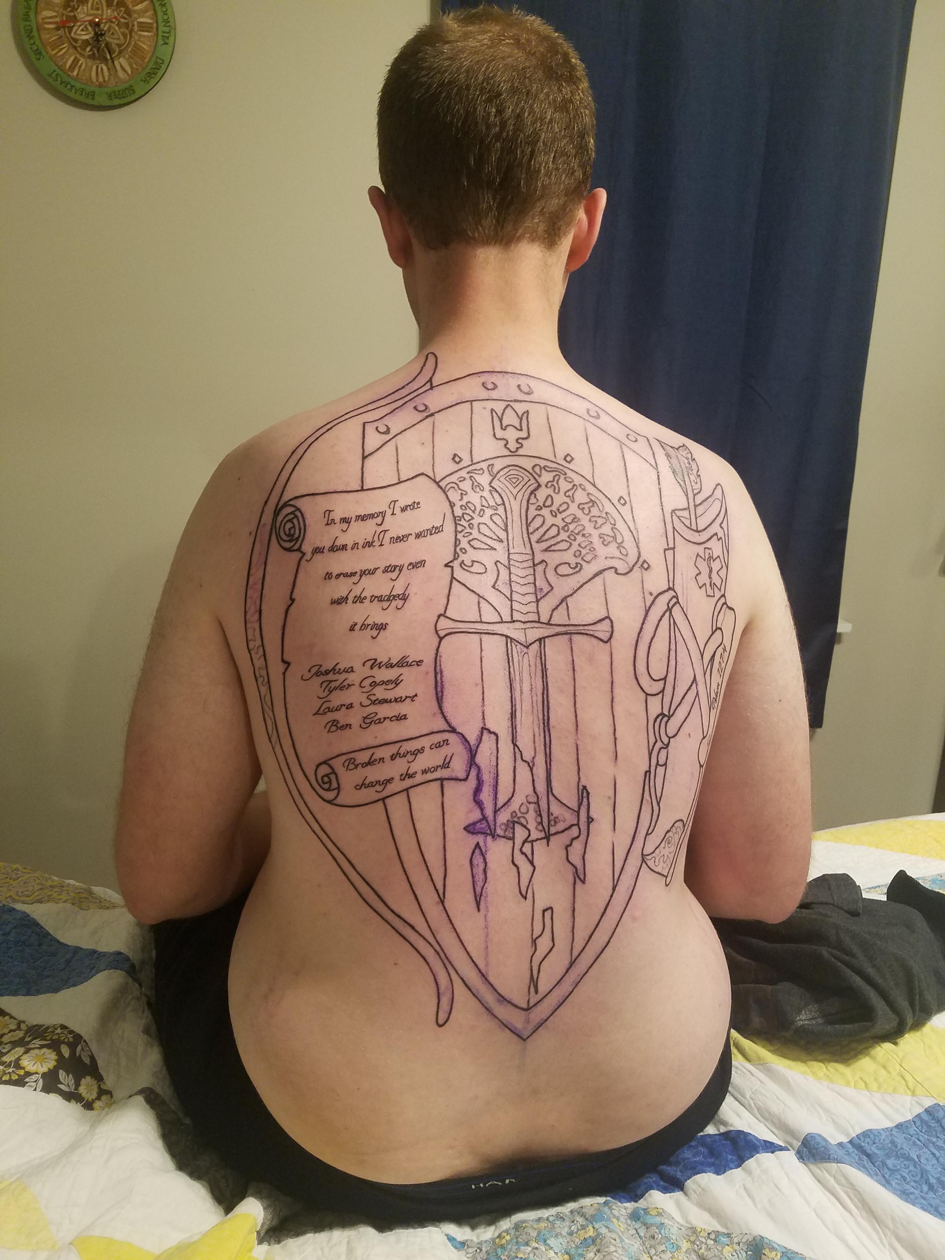 Outline Tattoo