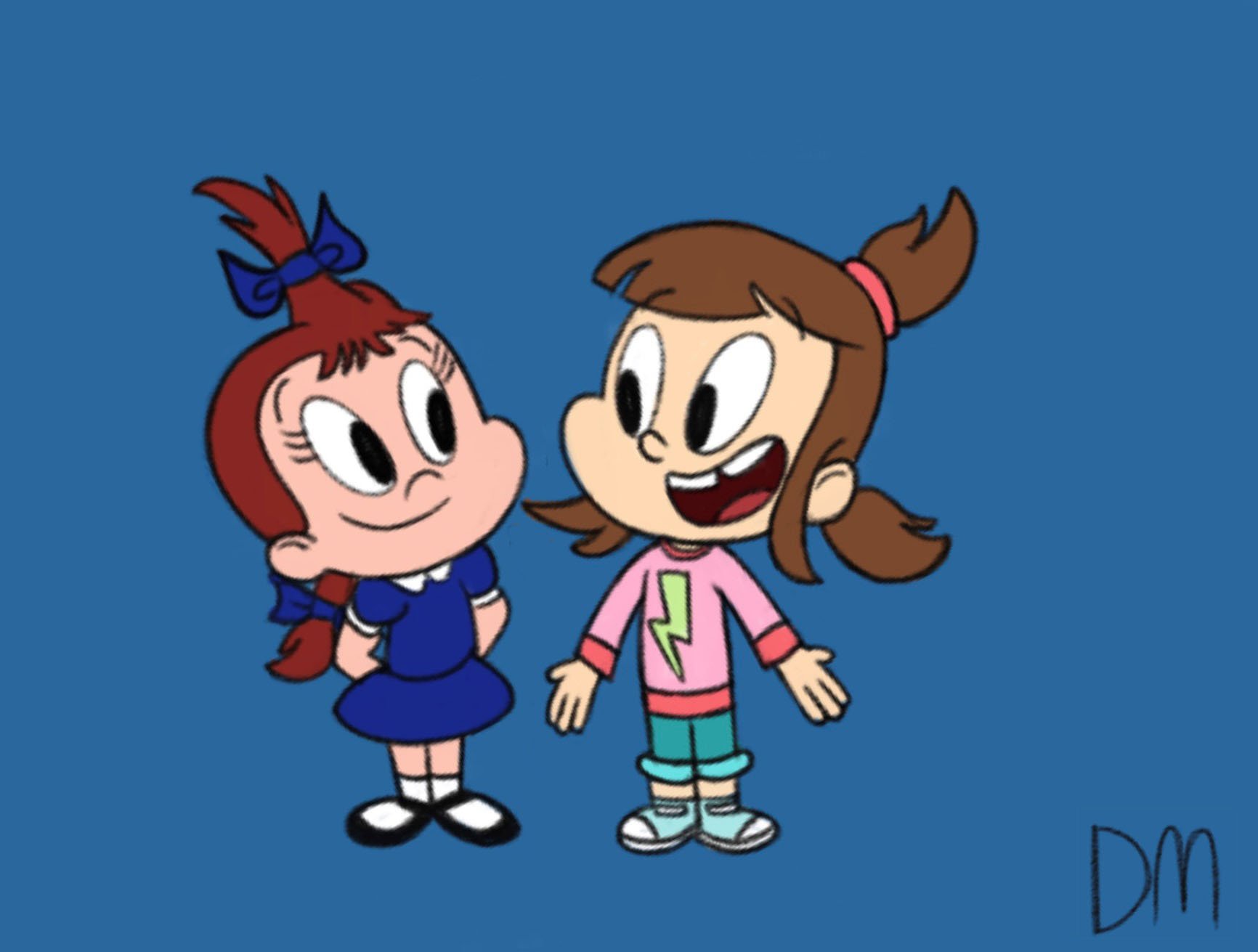 Little Audrey Meets Audrey (Art by DreamMaster) r/HarveyGirlsForever