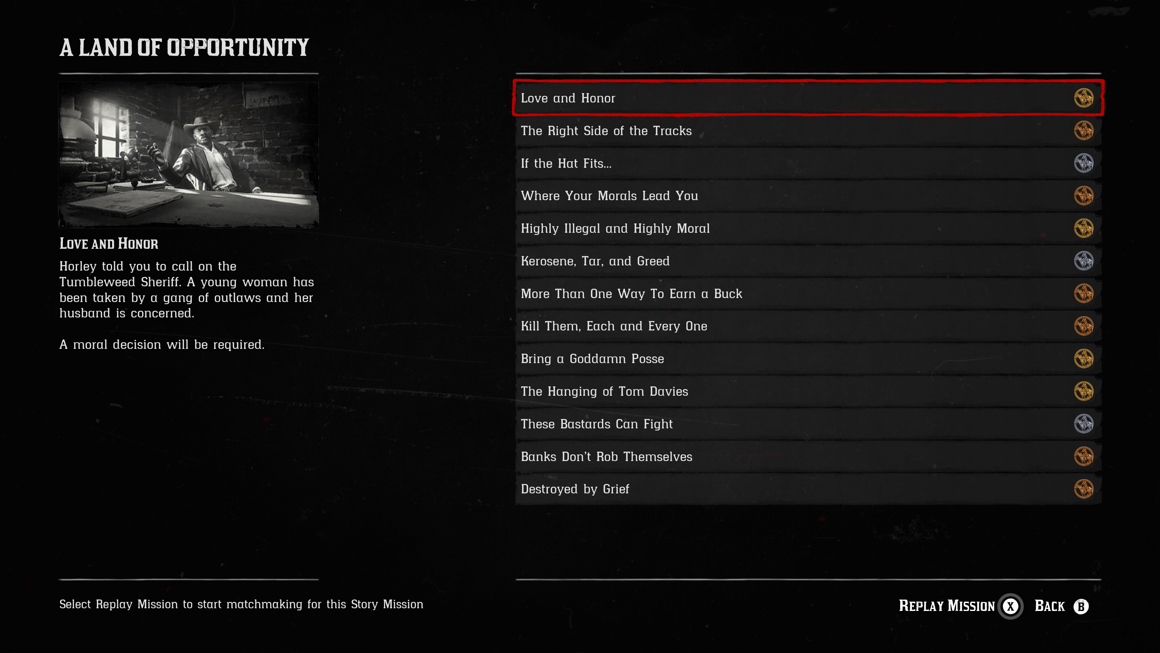 I'm currently stuck on 72 of my Land of Opportunity Missions. In