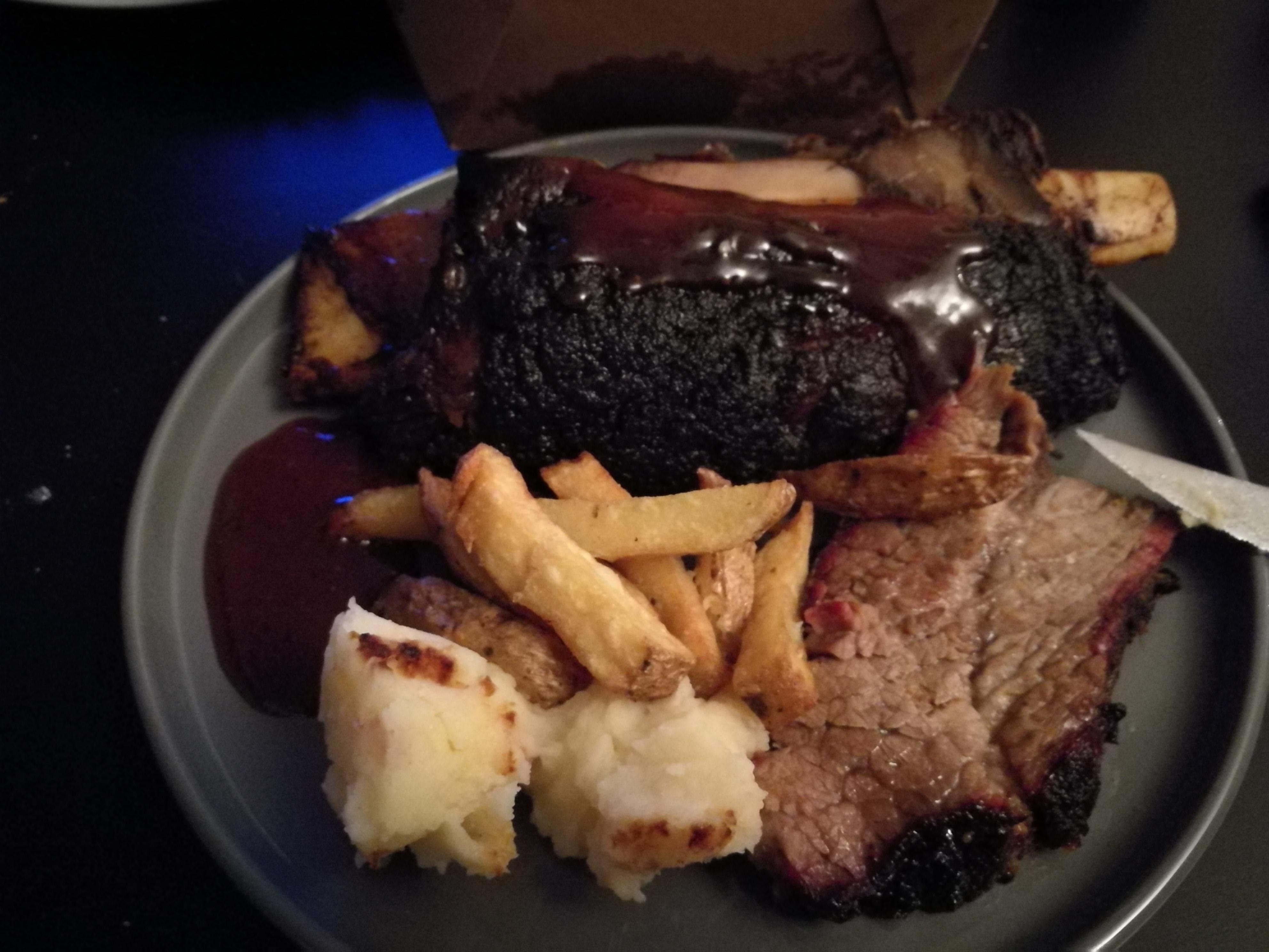 My Meat Wagon, BBQ joint in Dublin.Amazing beef ribs and brisket