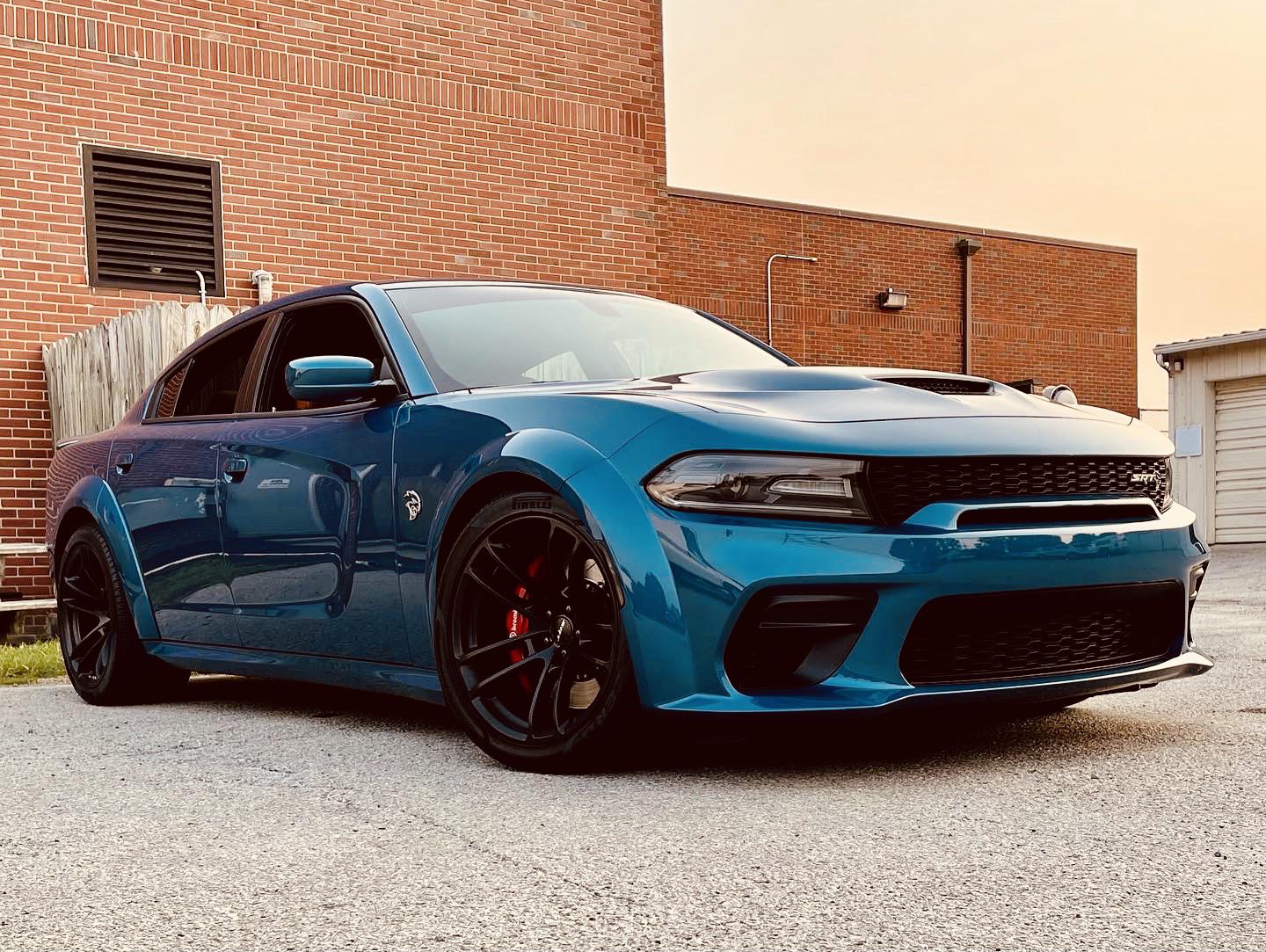 My 2020 Charger Hellcat In Frostbite Blue Cars Club