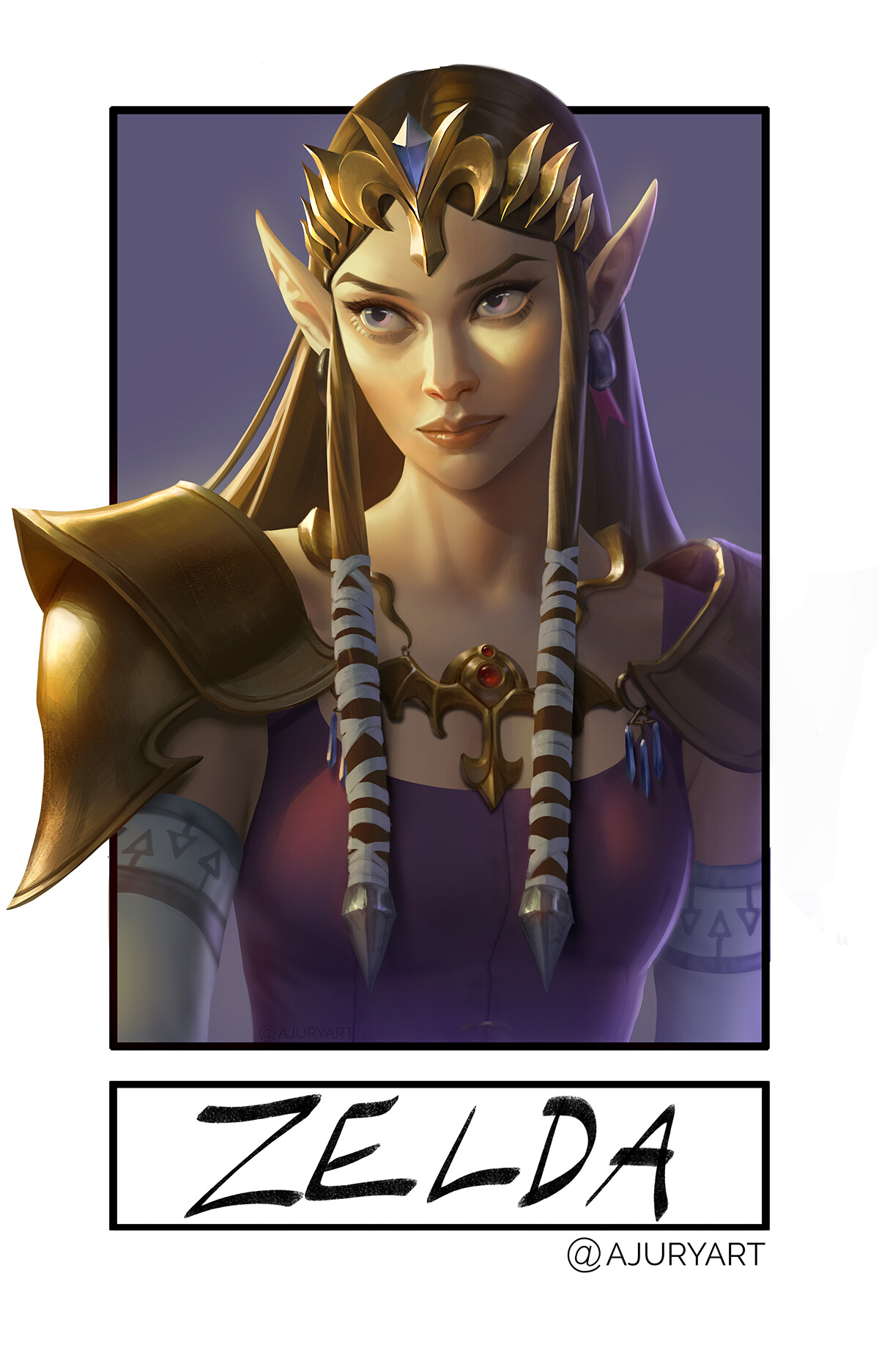 Twilight Princess Zelda (Fan Art) by Alexandra JuryPRO r/ZeldaIsCute